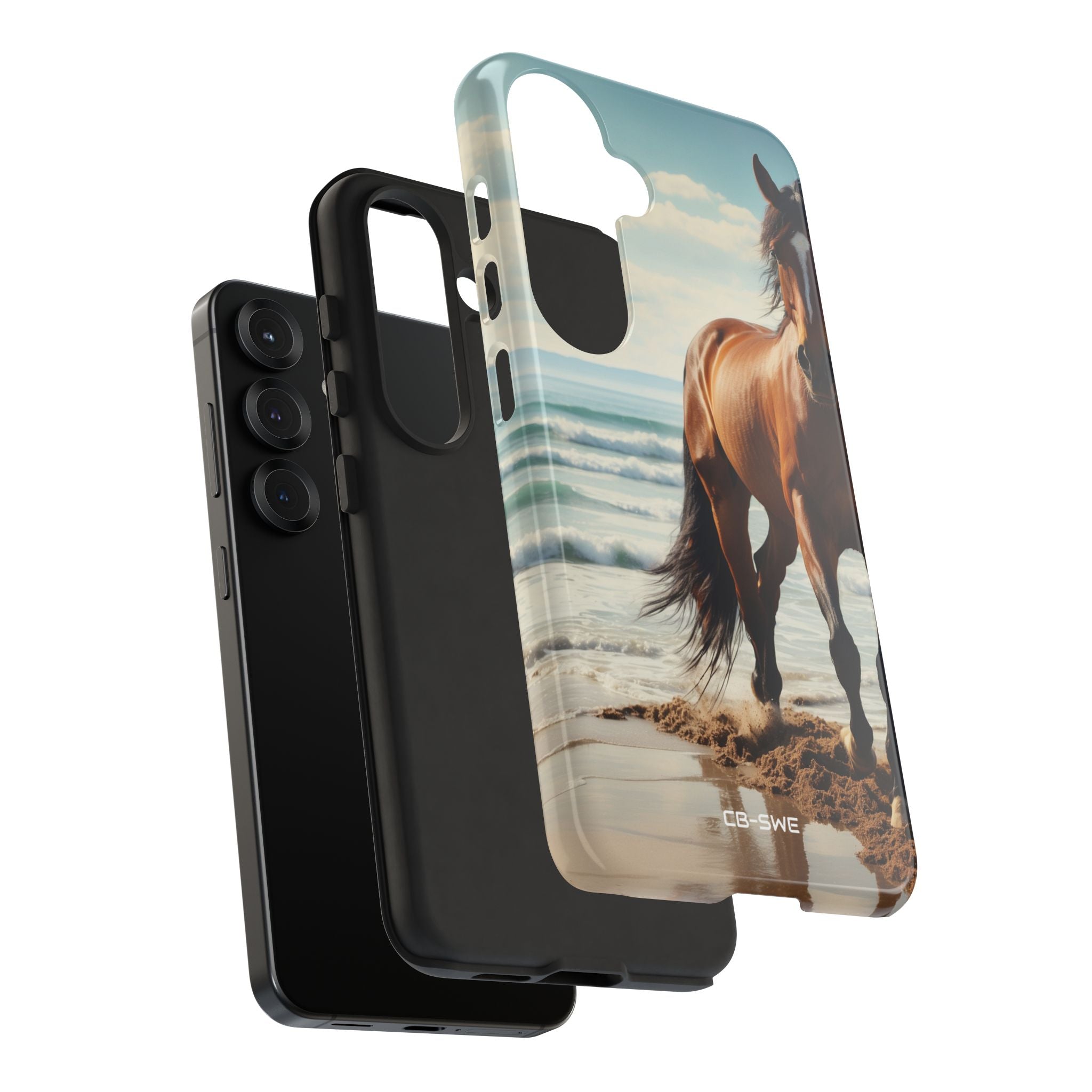Horse Gallops Shoreline - Samsung Case