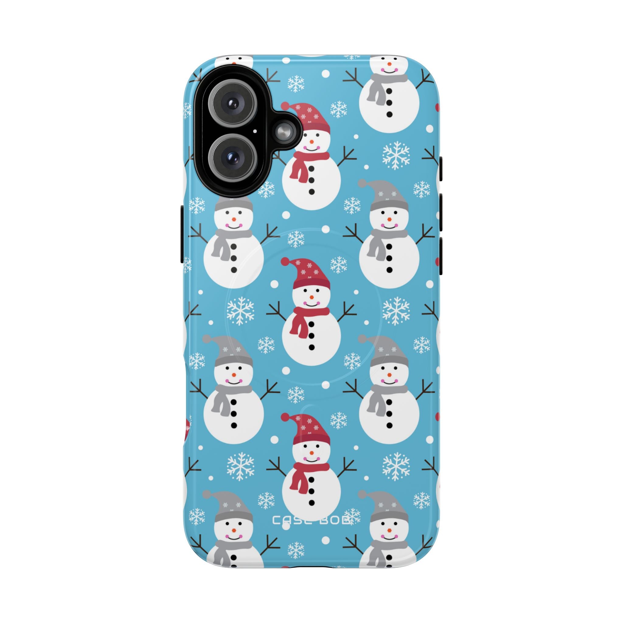 Snowman Parade iPhone 16 Plus Case - Tough+