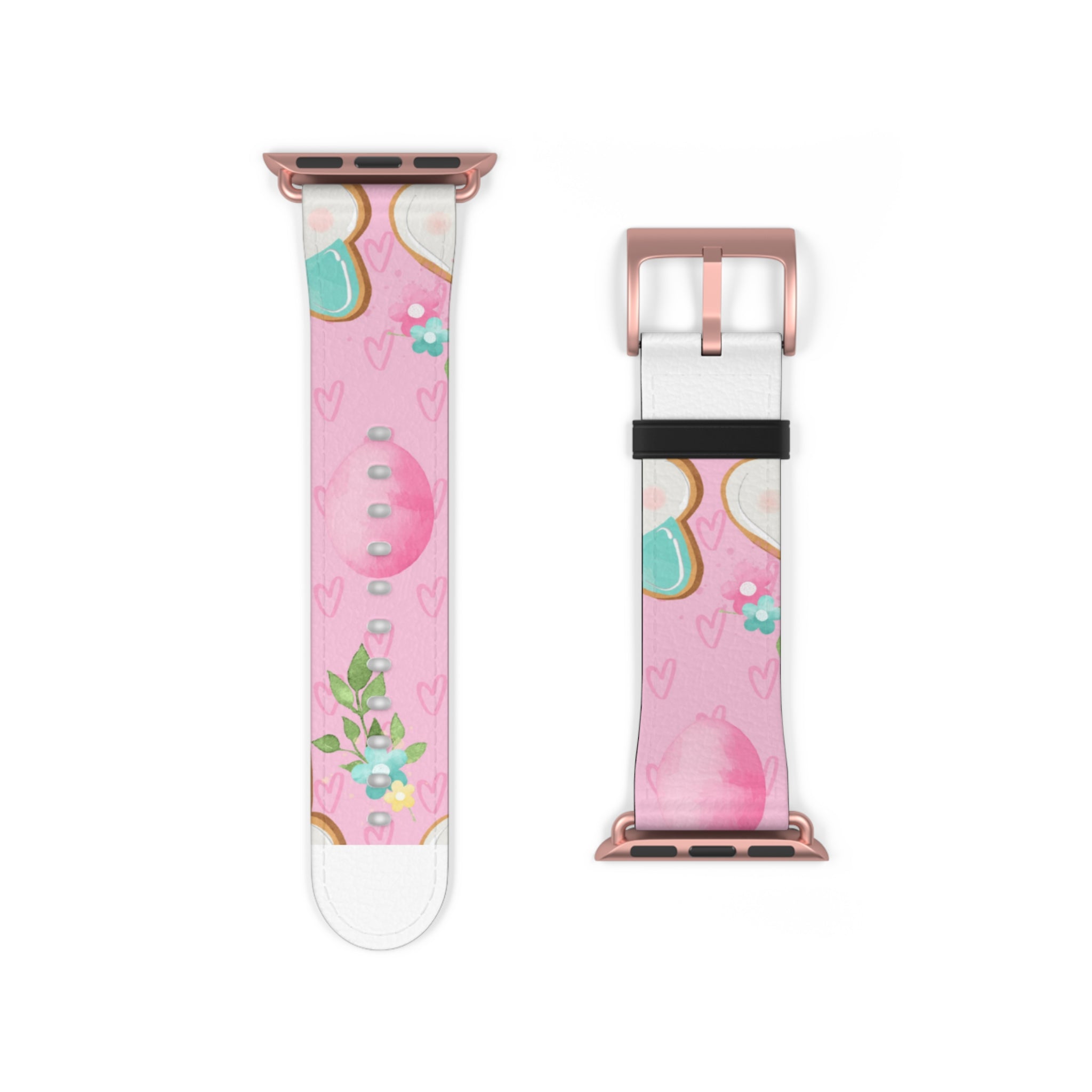 Blushing Bunny Bloom - Watch Band