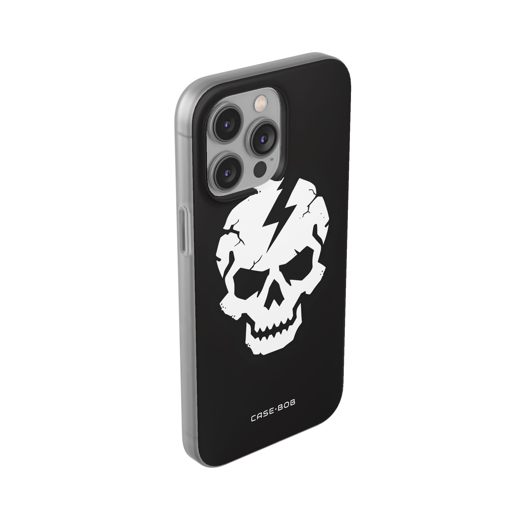 Lightning Skull iPhone 14 Pro Max Case - Soft