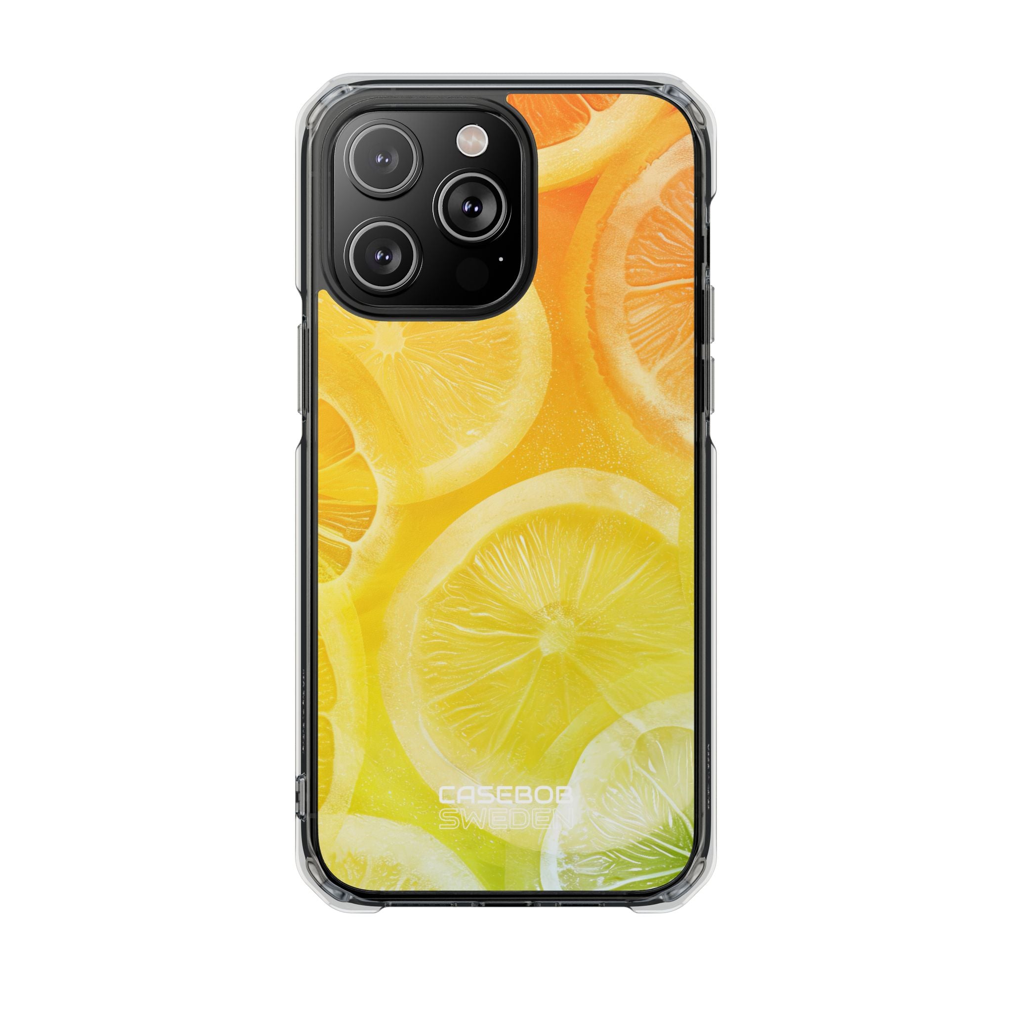 Citrus Splash Burst iPhone 14 - Impact Clear+