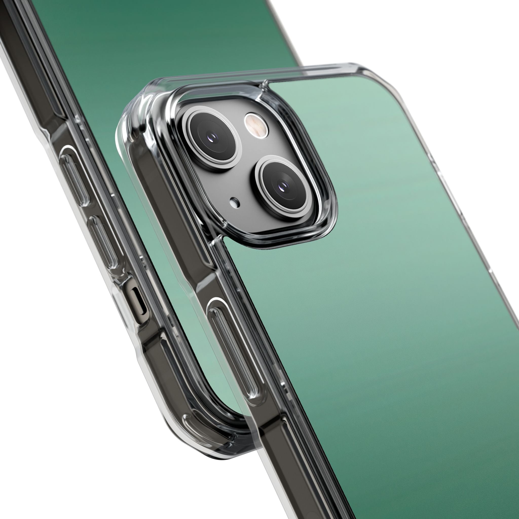 Teal Horizon Layers iPhone 14 - Impact Clear+