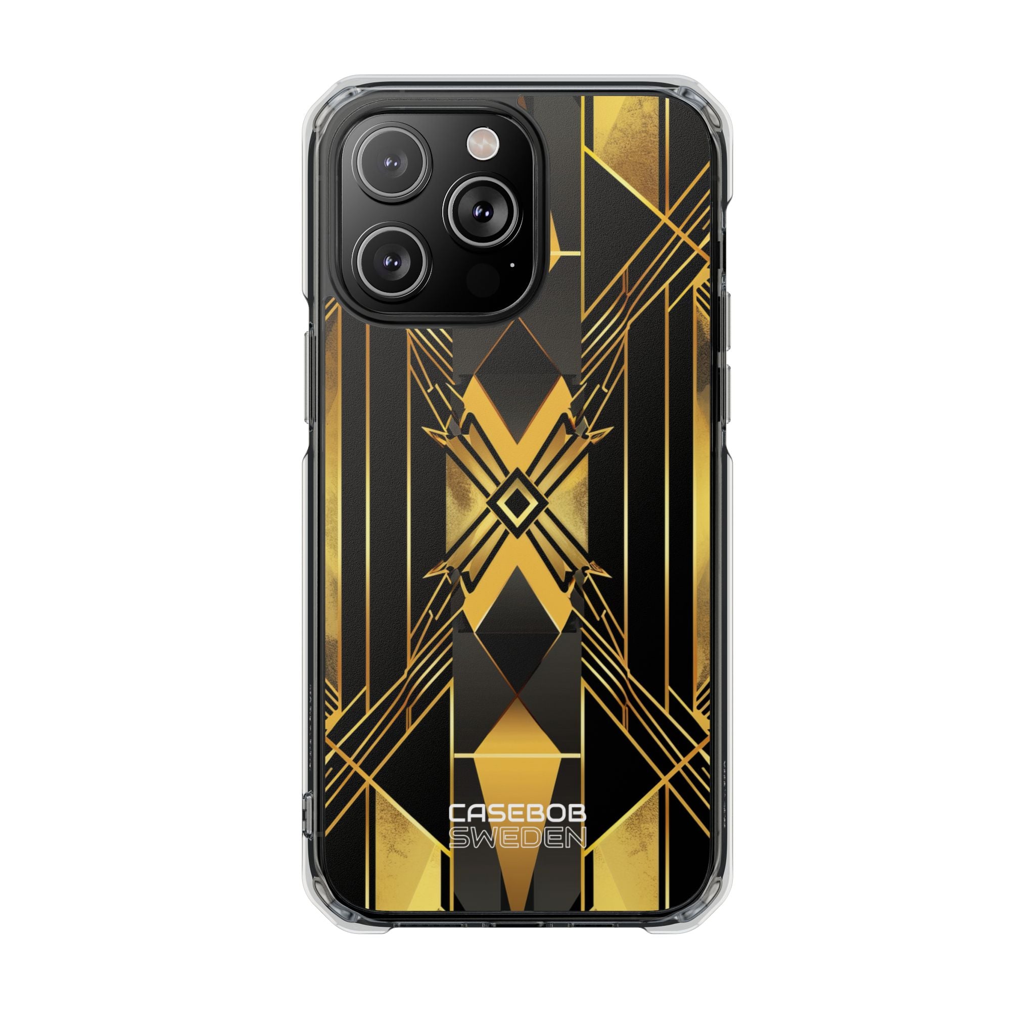Golden Deco Symphony iPhone 14 - Impact Clear+