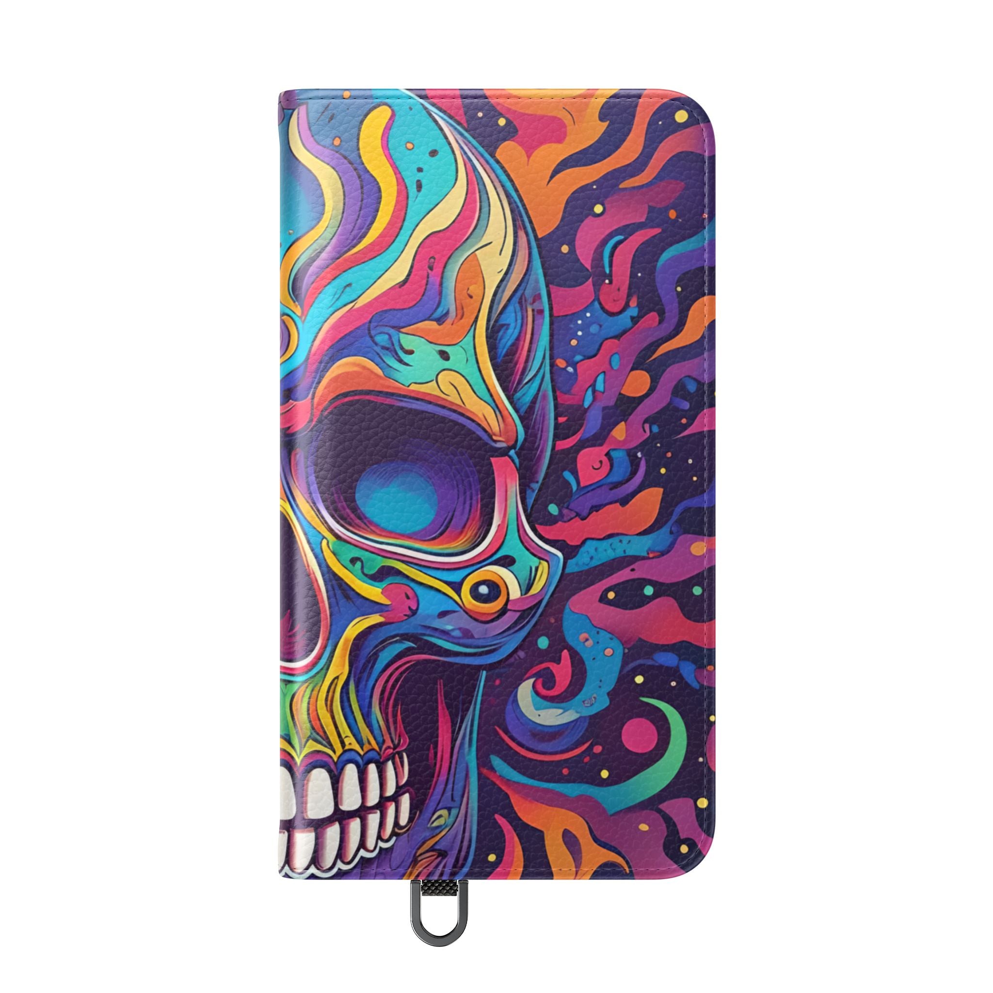 Psychedelic Skull - Samsung S24 Case - Wallet