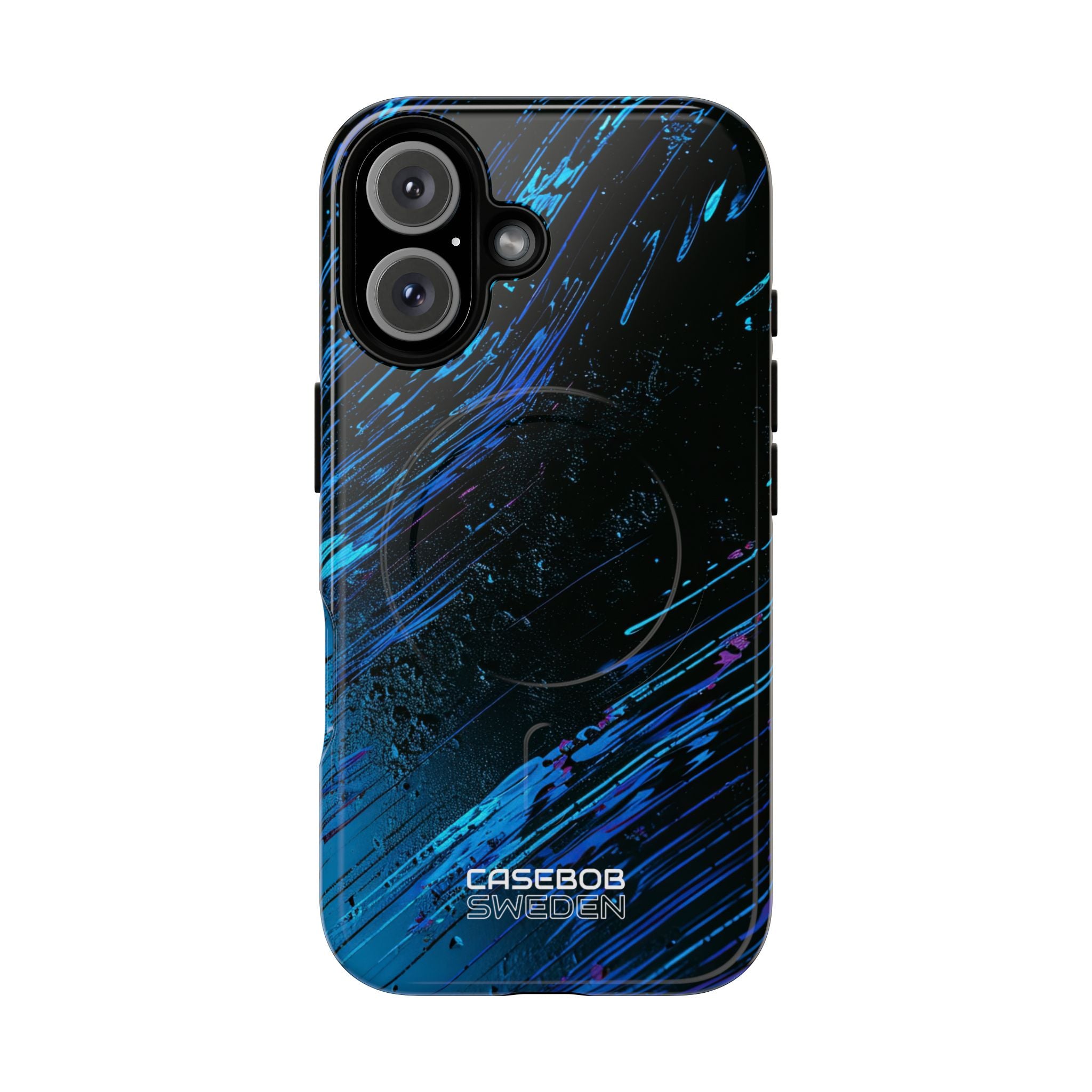 Midnight Blue Currents iPhone 16 - Tough+