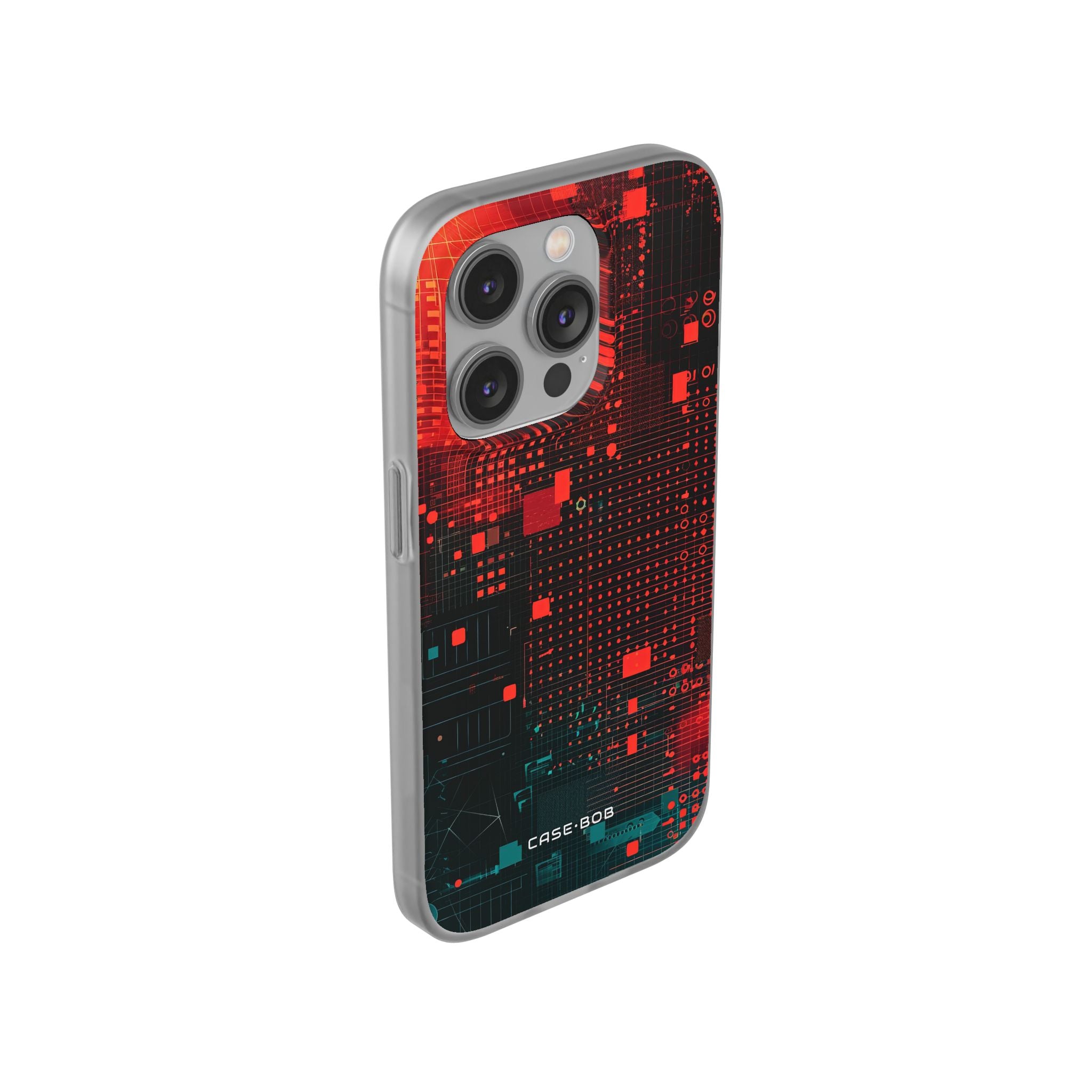 Grid Fusion iPhone 14 Pro Case - Soft