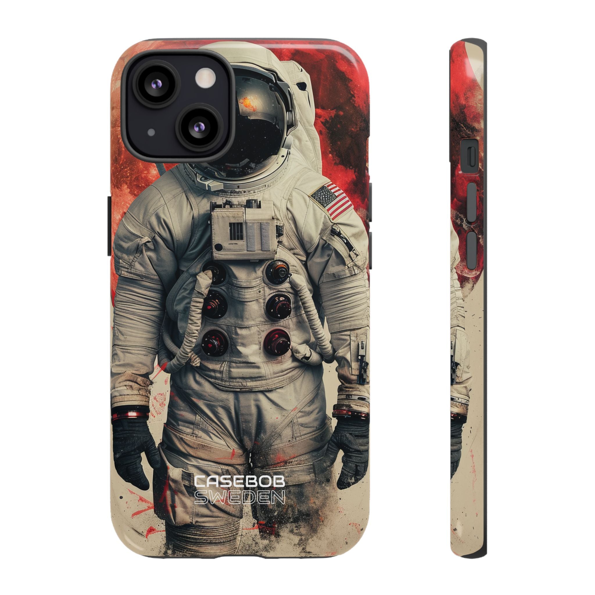 Crimson Spacewalk Dream iPhone 13 - Tough