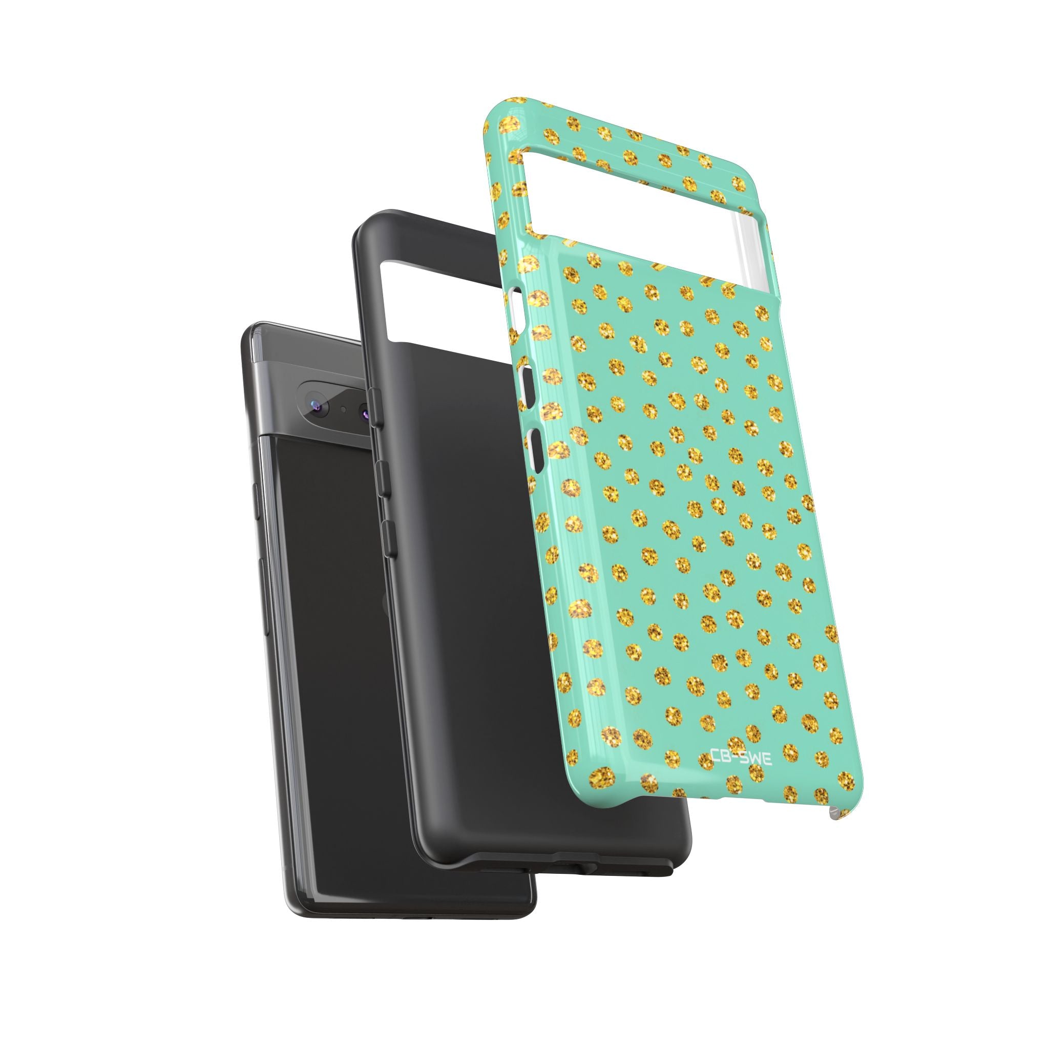 Golden Dots Dance - Google Pixel Case