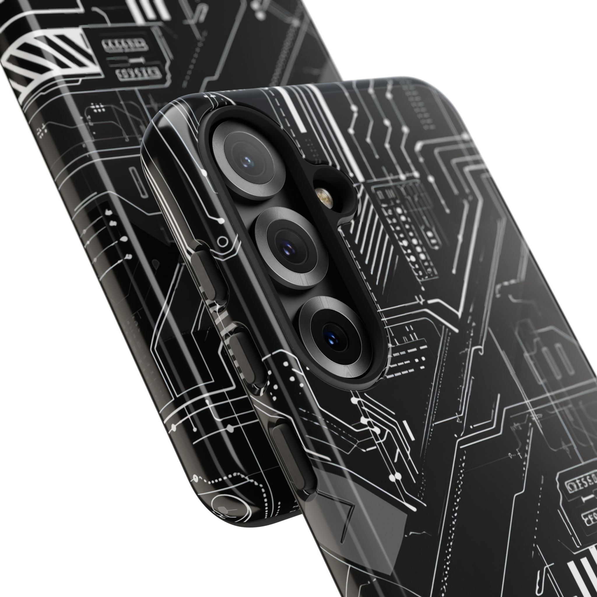 Griglia Circuitale Futuristica Samsung S25 - Tough