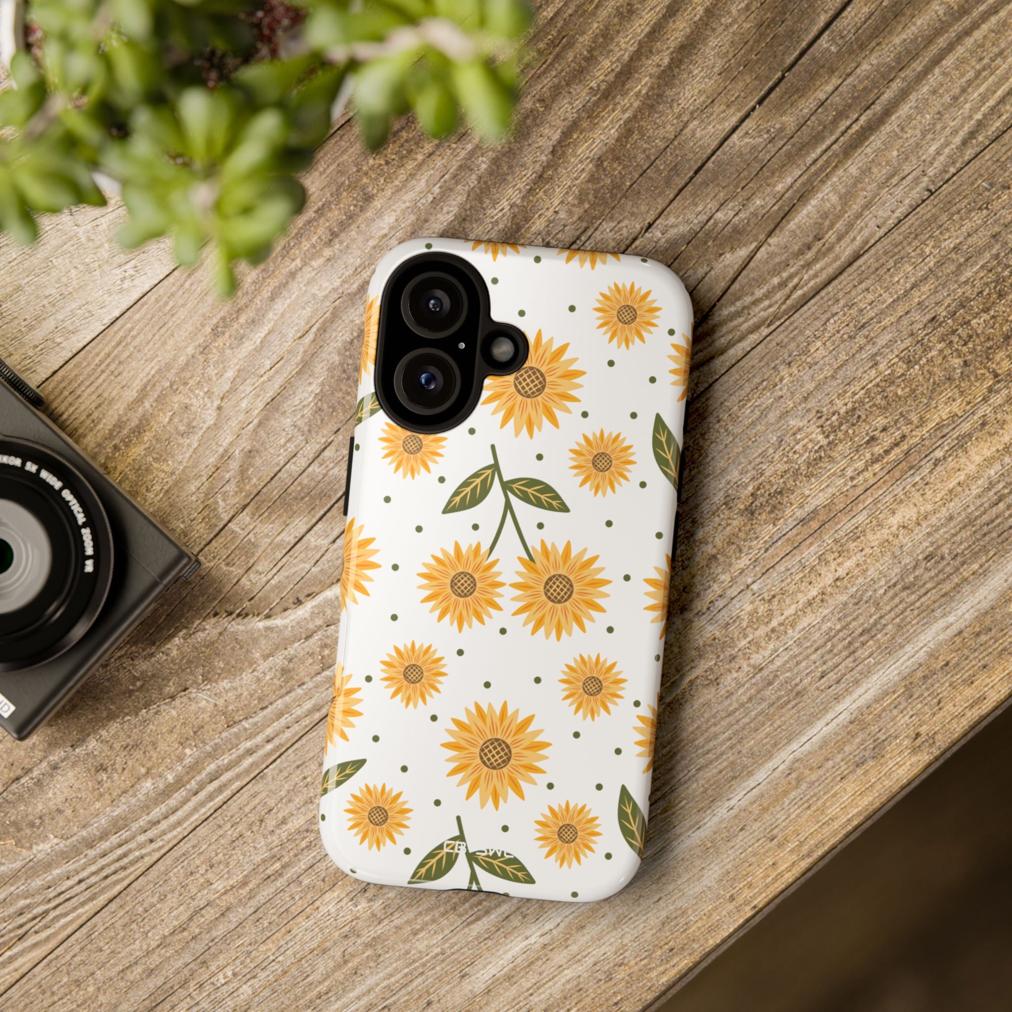 Sunflowers Dance Brightly - iPhone Case
