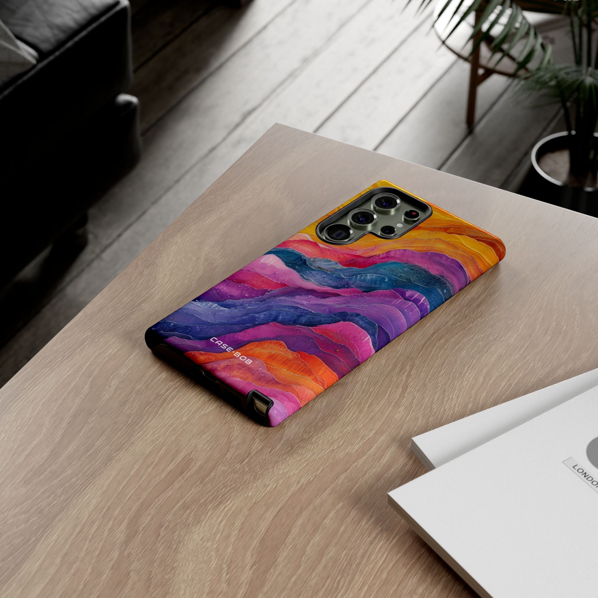 Vibrant Flow Samsung S23 Ultra Case - Tough
