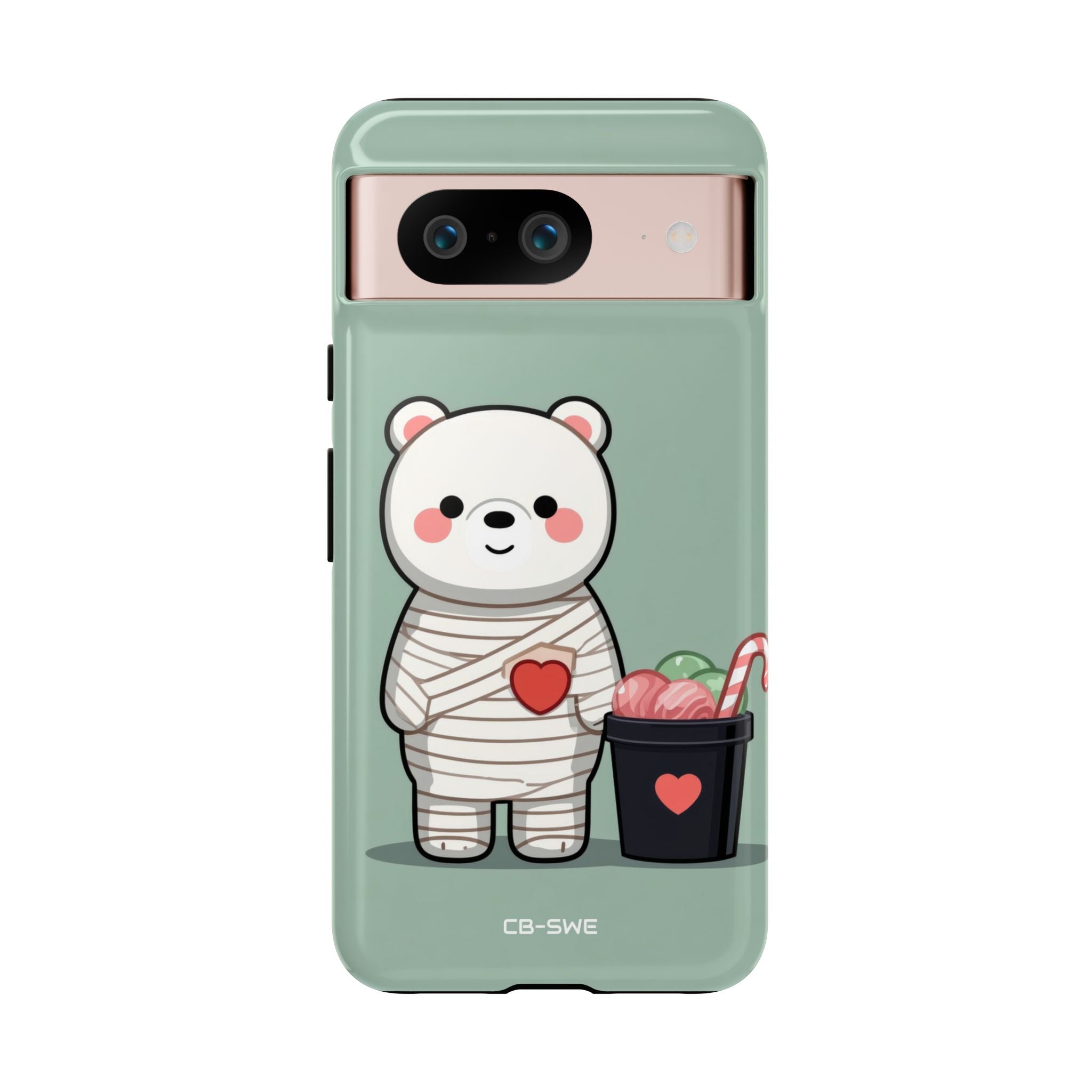 Mummy Bear Smiles Bright - Google Pixel Case