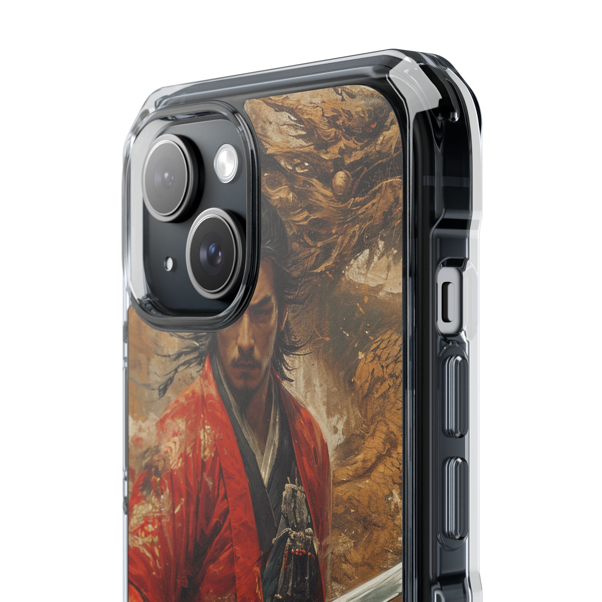 Crimson Samurai iPhone 15 Case - Impact