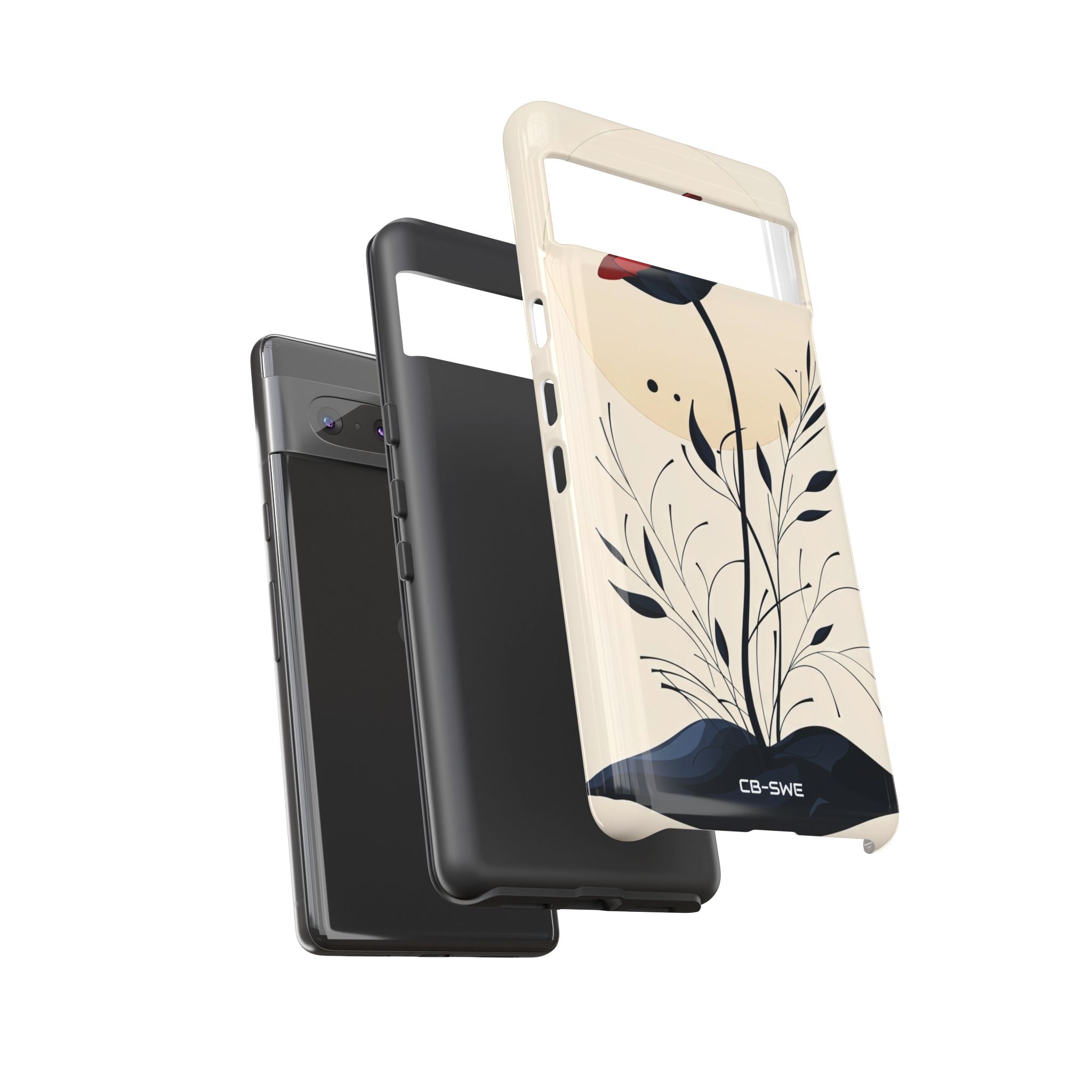 Red Flower Blossom - Google Pixel Case