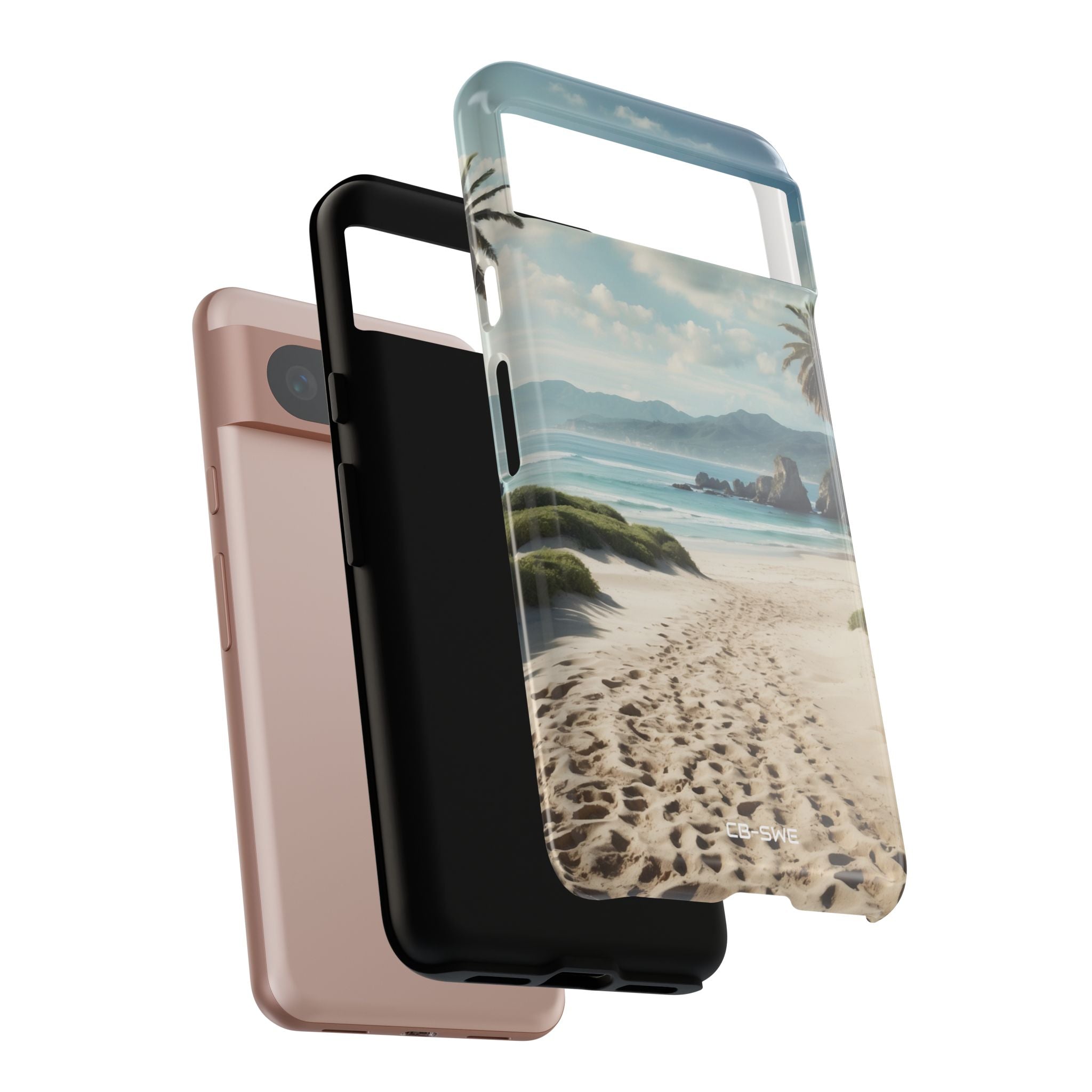 Footprints Trace Sand - Google Pixel Case