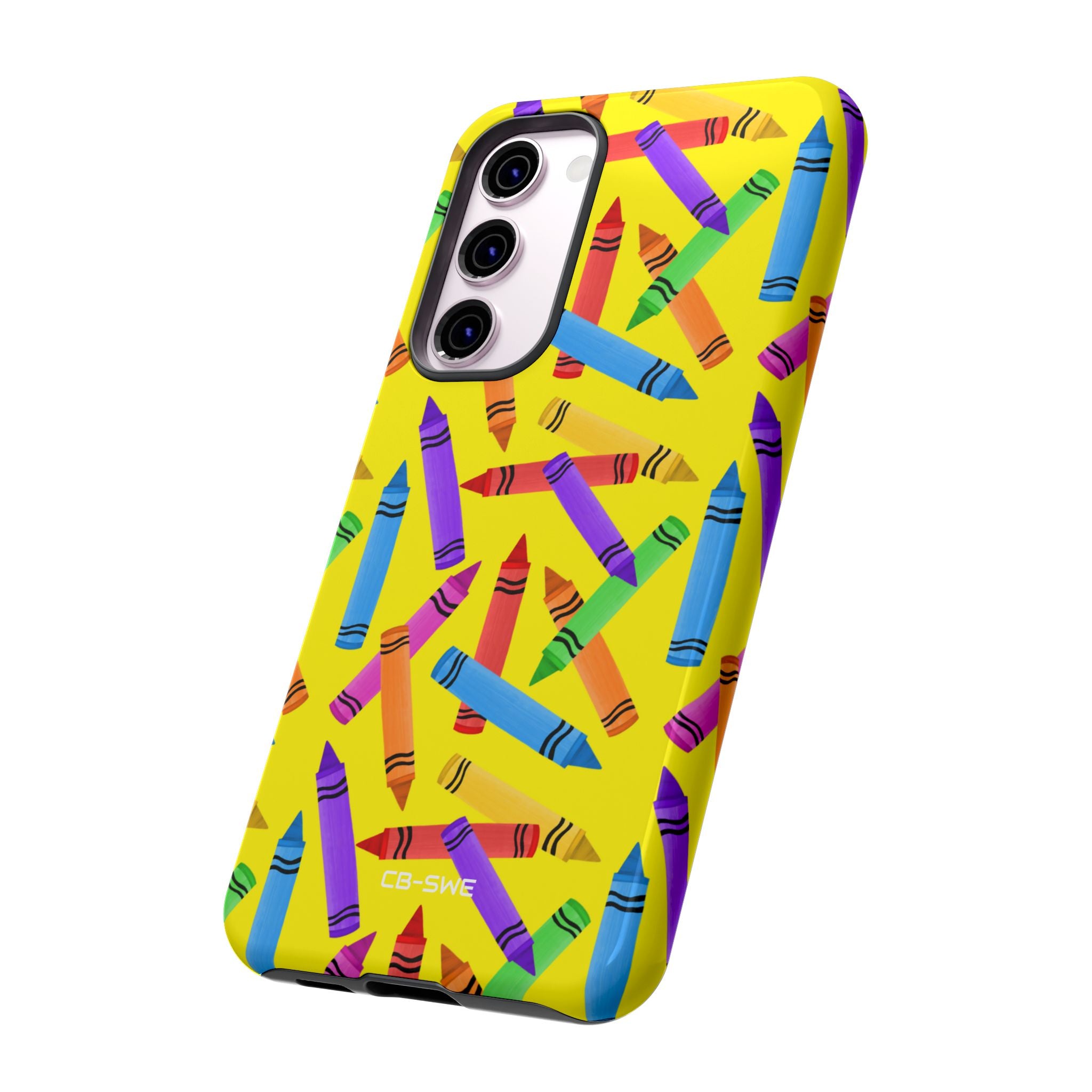 Crayons Scatter Playfully - Samsung Case