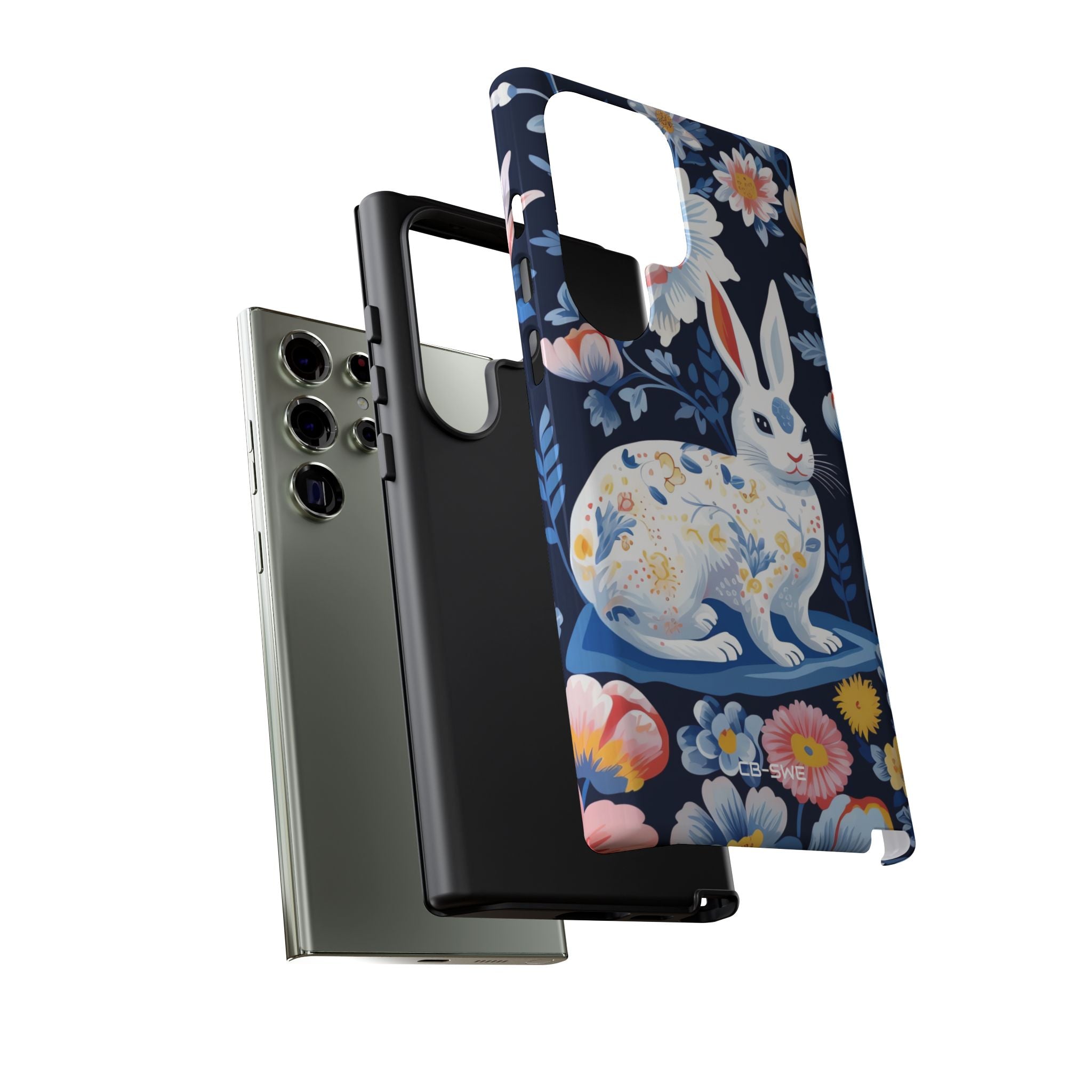 Floral Rabbit Dances - Samsung Case
