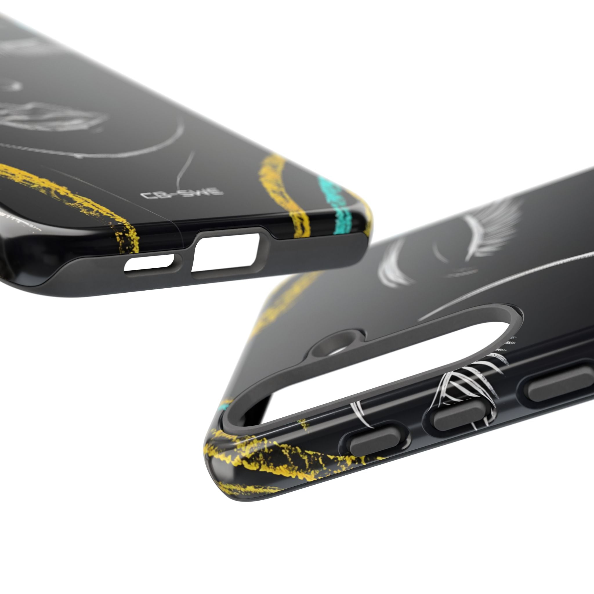 Vivid Minimalist Portrait - Samsung Case