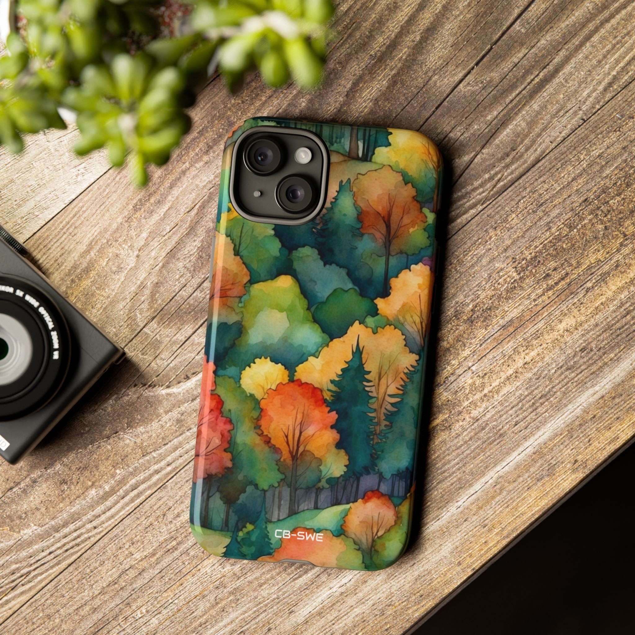 Autumn Leaves Dance - iPhone Case