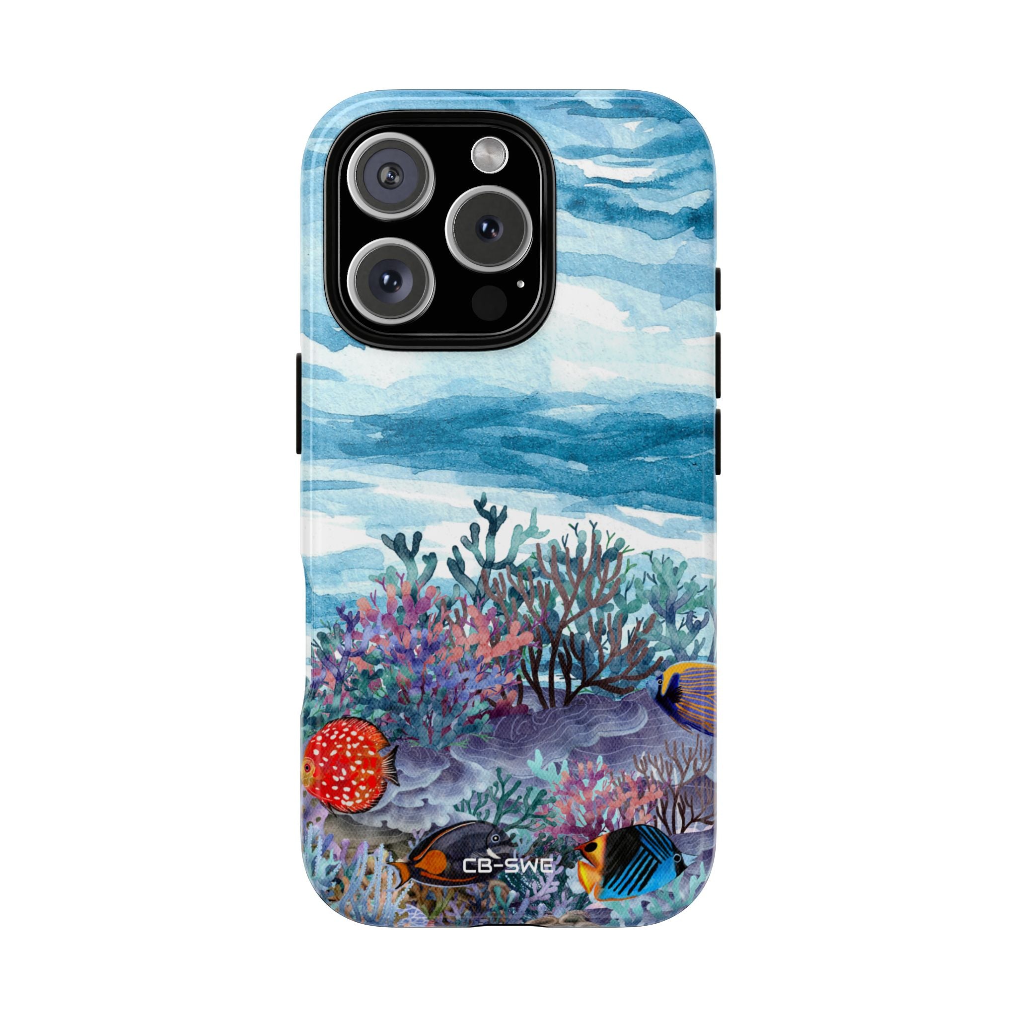 Aquatic Life Watercolors - iPhone Case