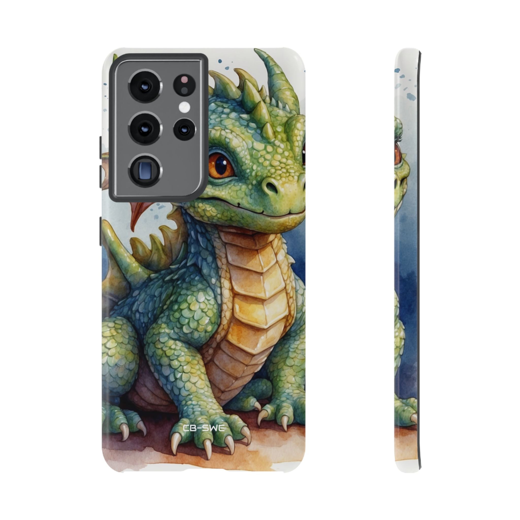 Green Dragon Smiles - Samsung Case