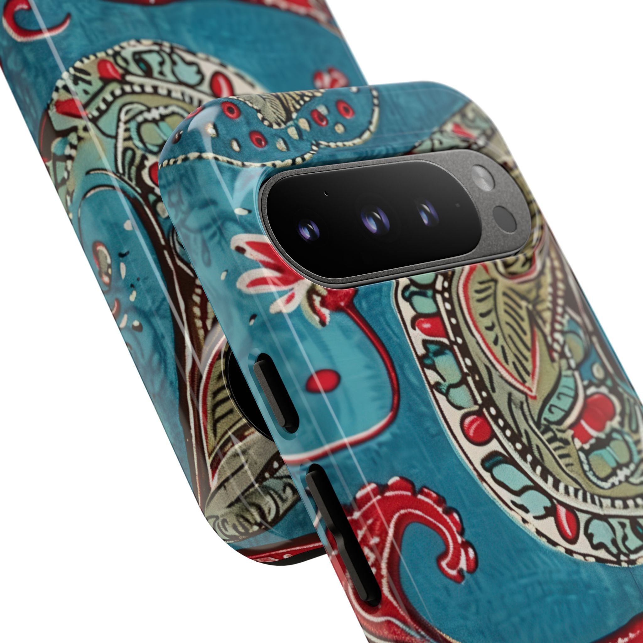 Paisley Floral Fusion Google Pixel 9 - Tough