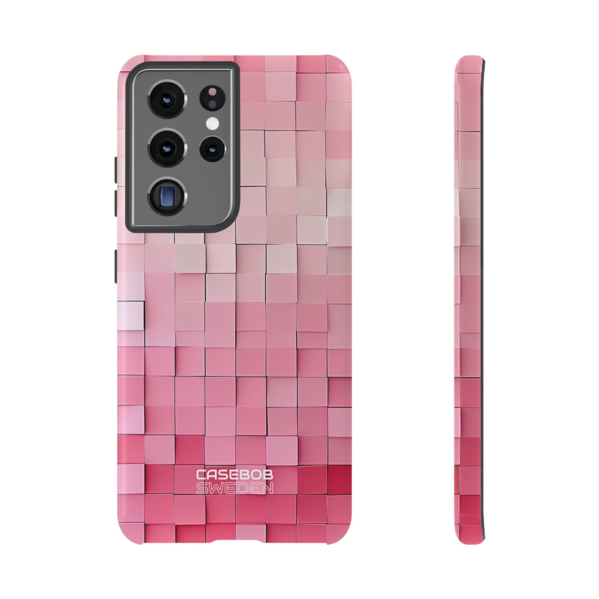 Pink Mosaic Glow Samsung S21 - Tough