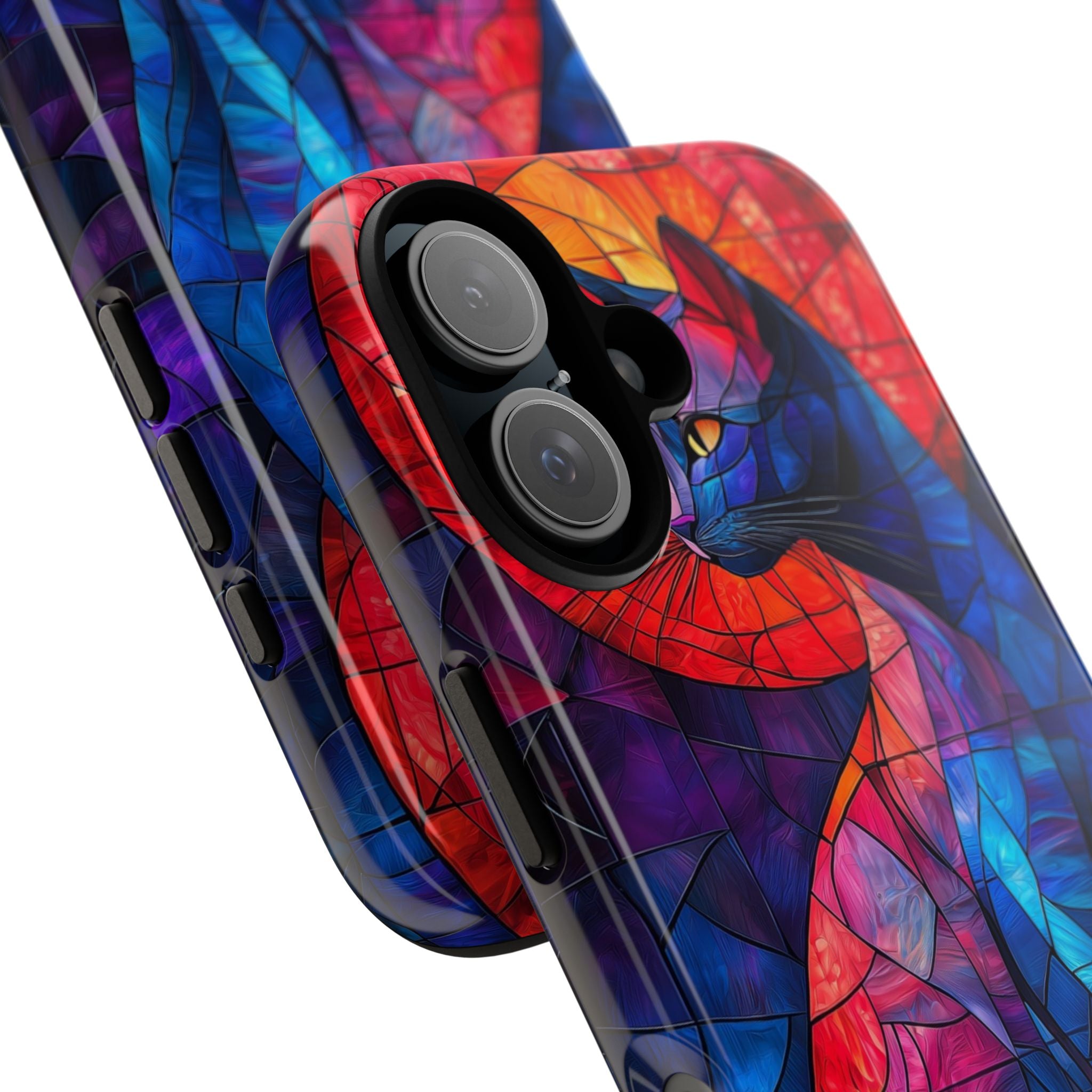 Celestial Cat iPhone 16 Pro Case - Tough