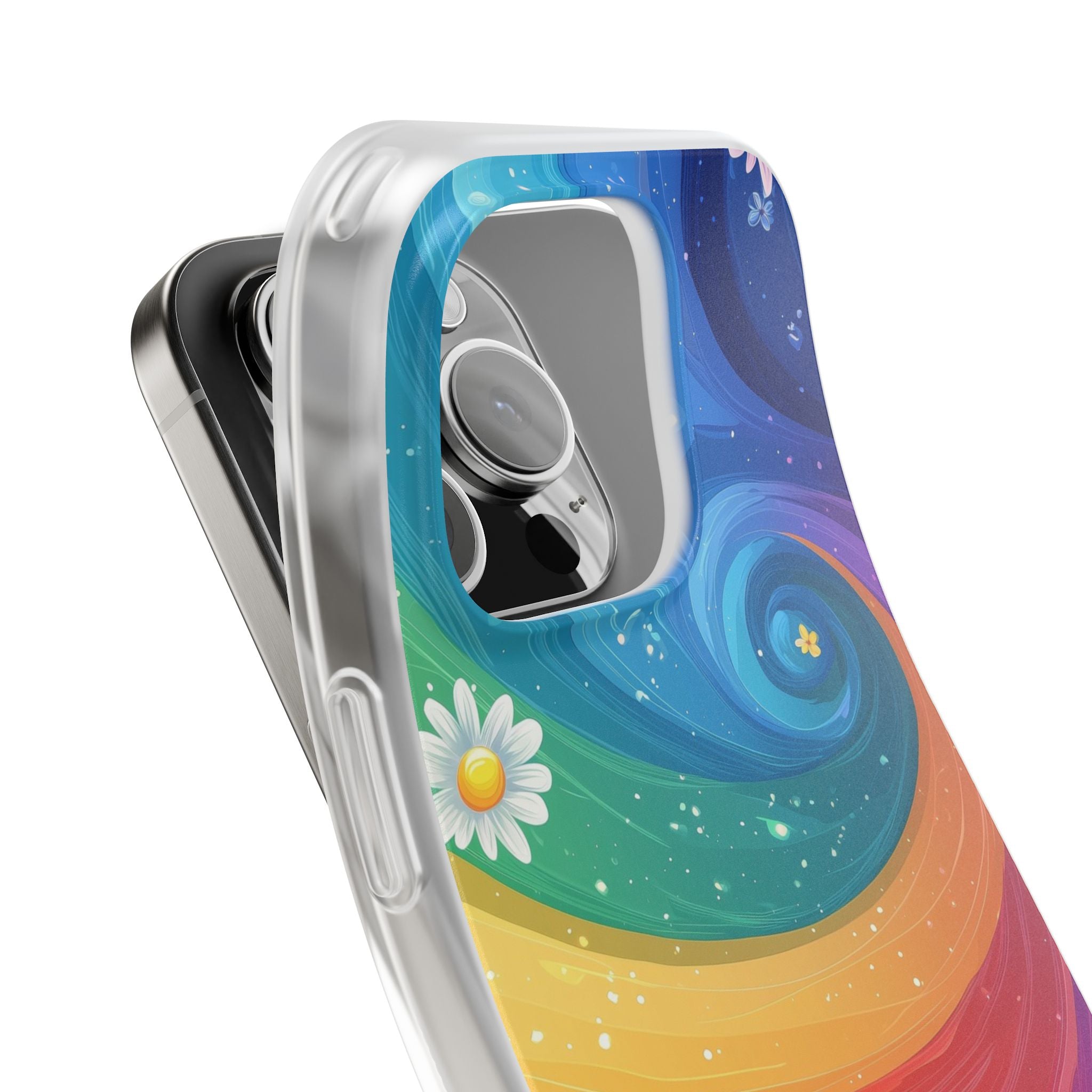 Vortex Bloom iPhone 16 Pro Case - Soft