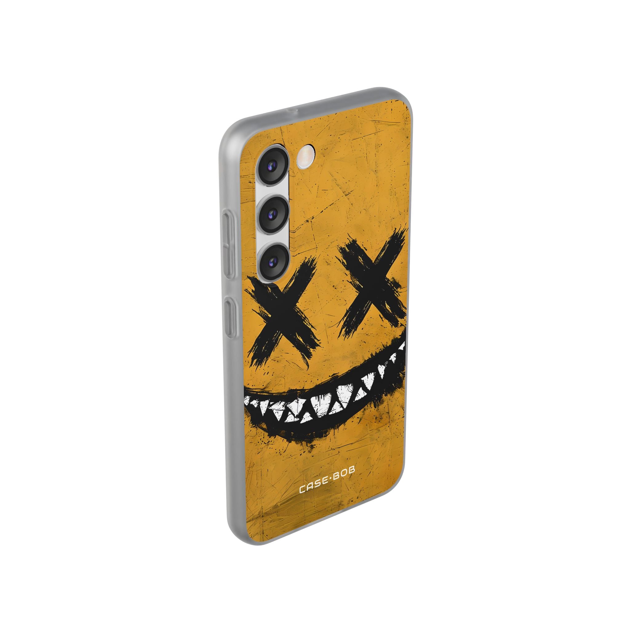 Jagged Smile Yellow Samsung S23 Case - Soft