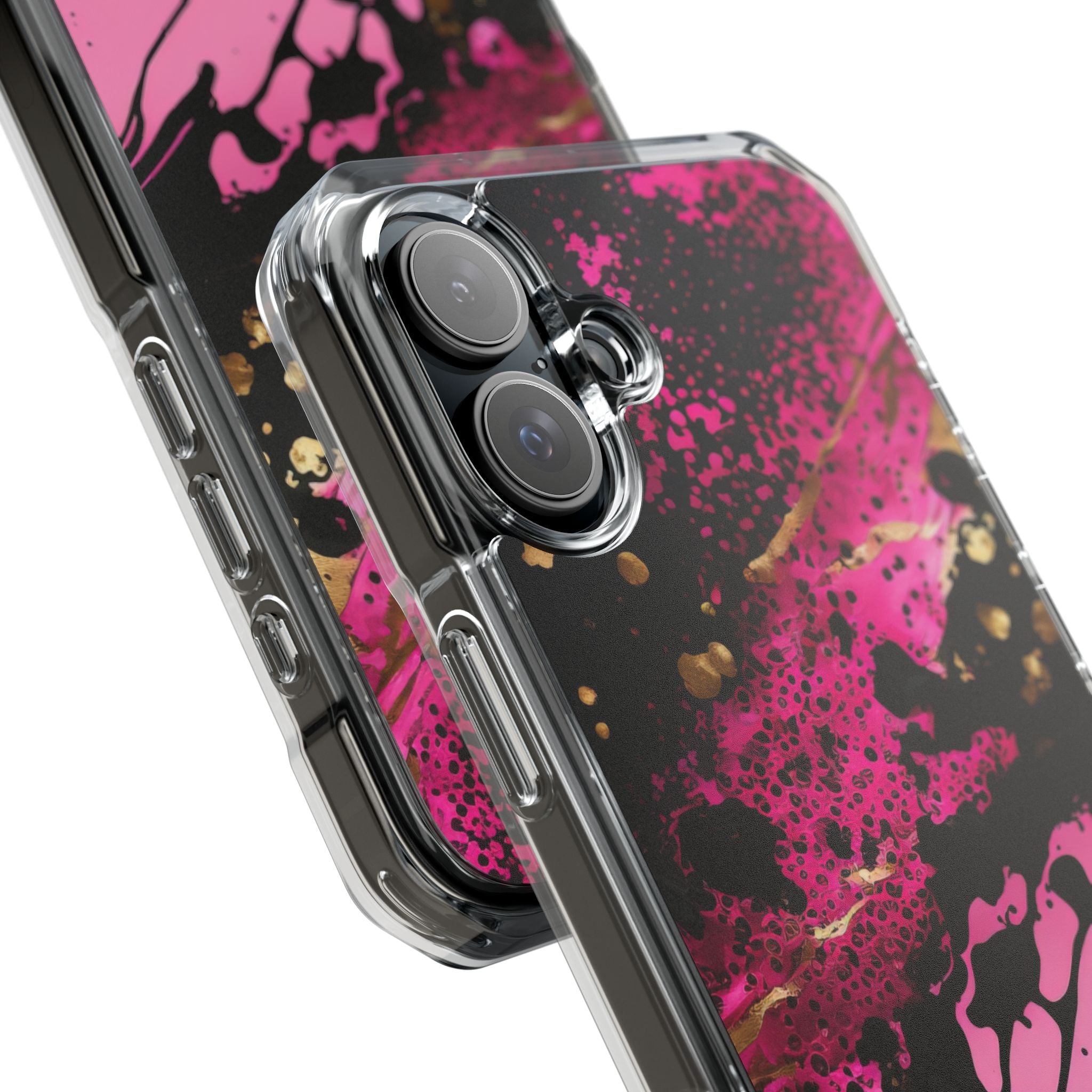 Dynamic Splatter Elegance iPhone Case - Impact