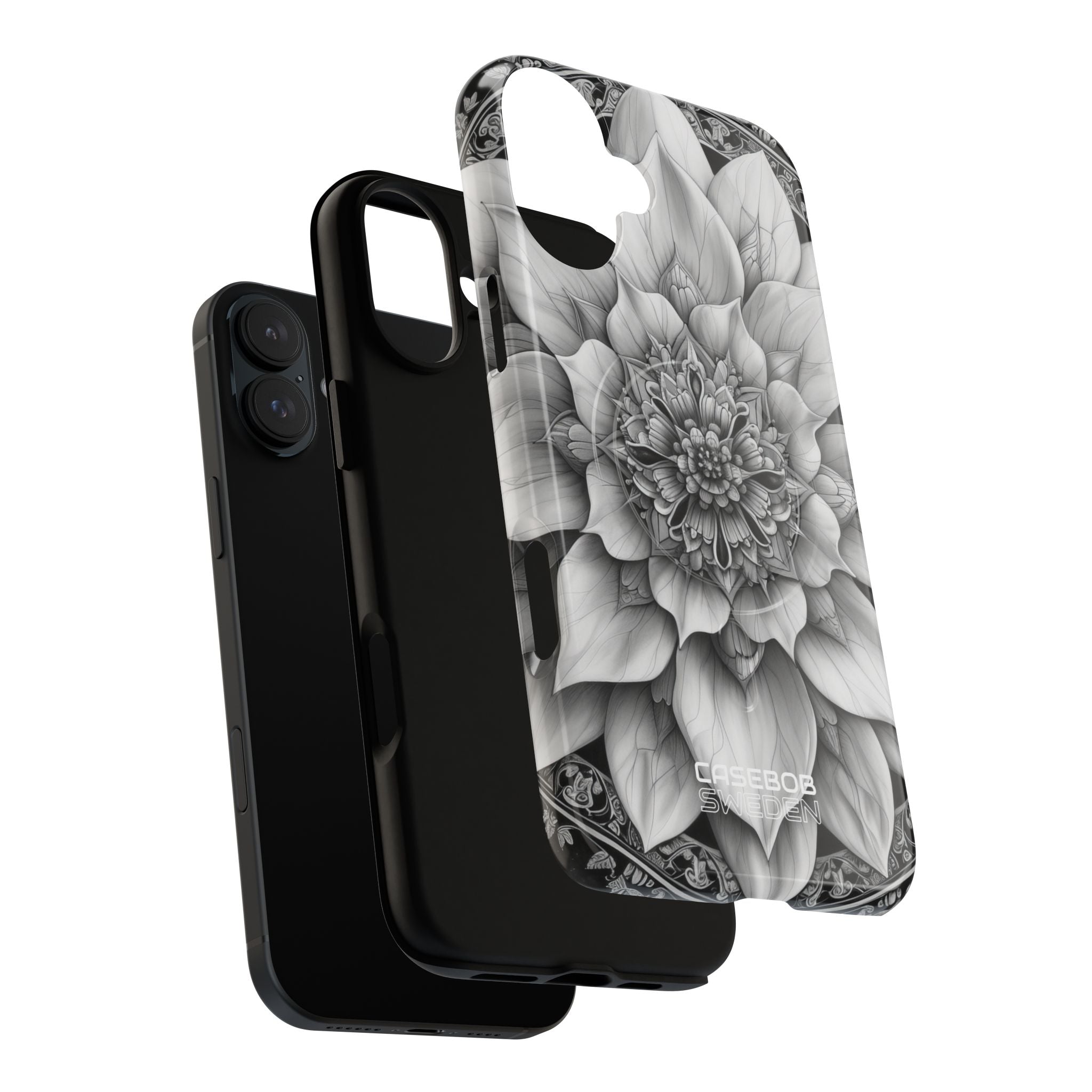Cosmic Floral Mandala iPhone 16 - Tough+