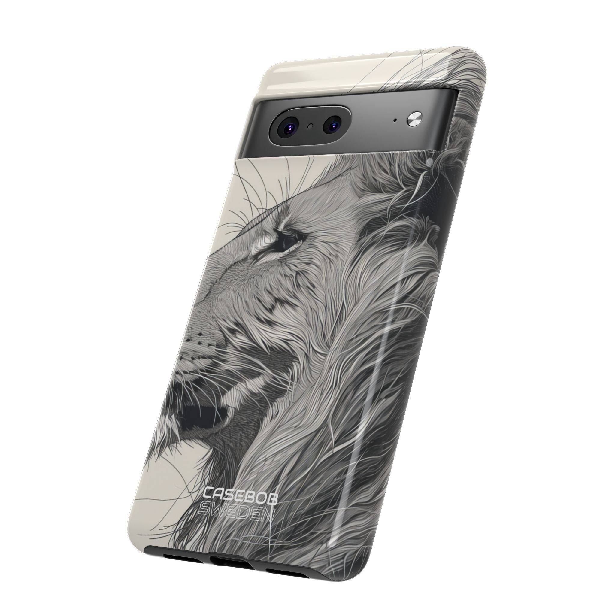 Majestic Lion Profile Google Pixel 7 - Tough