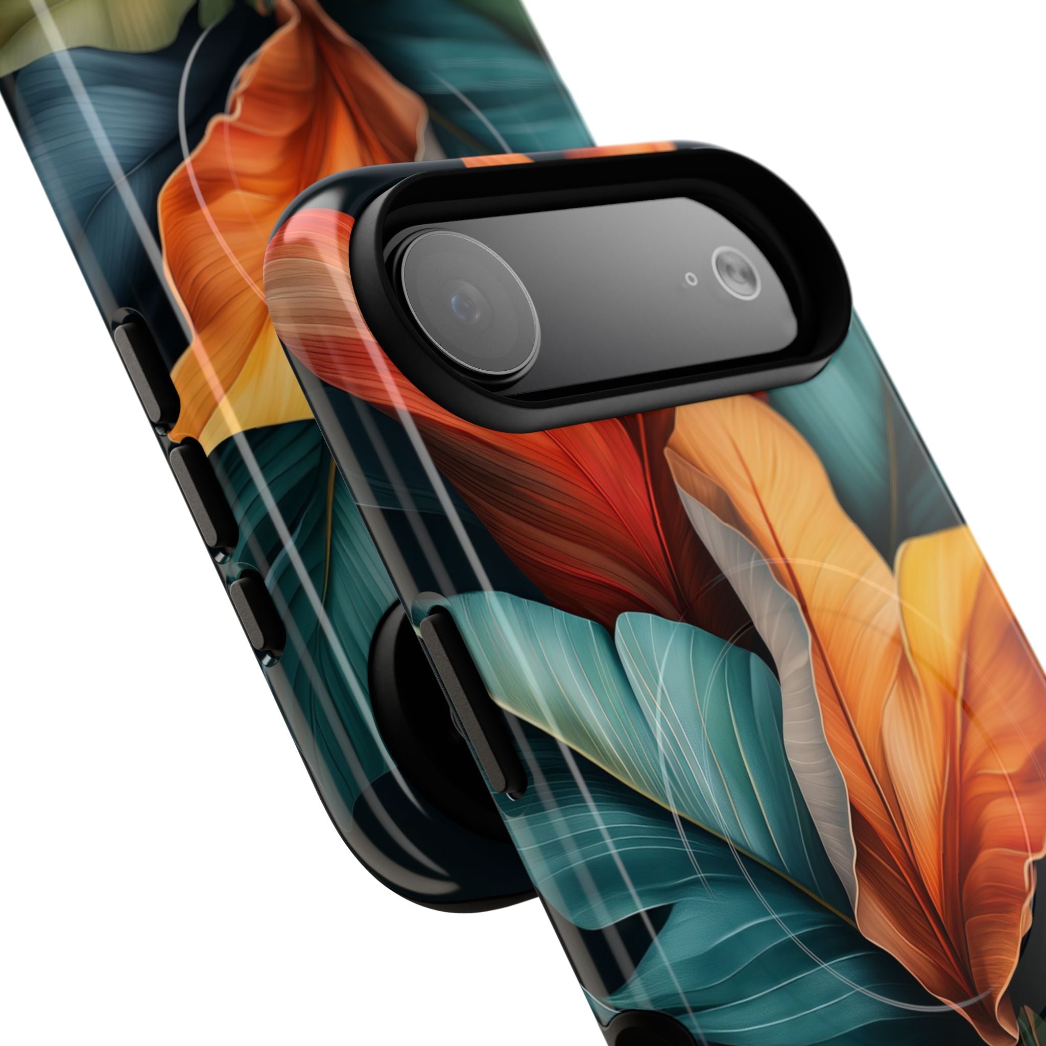 Tropical Leafburst iPhone 17 Air Case - Tough+