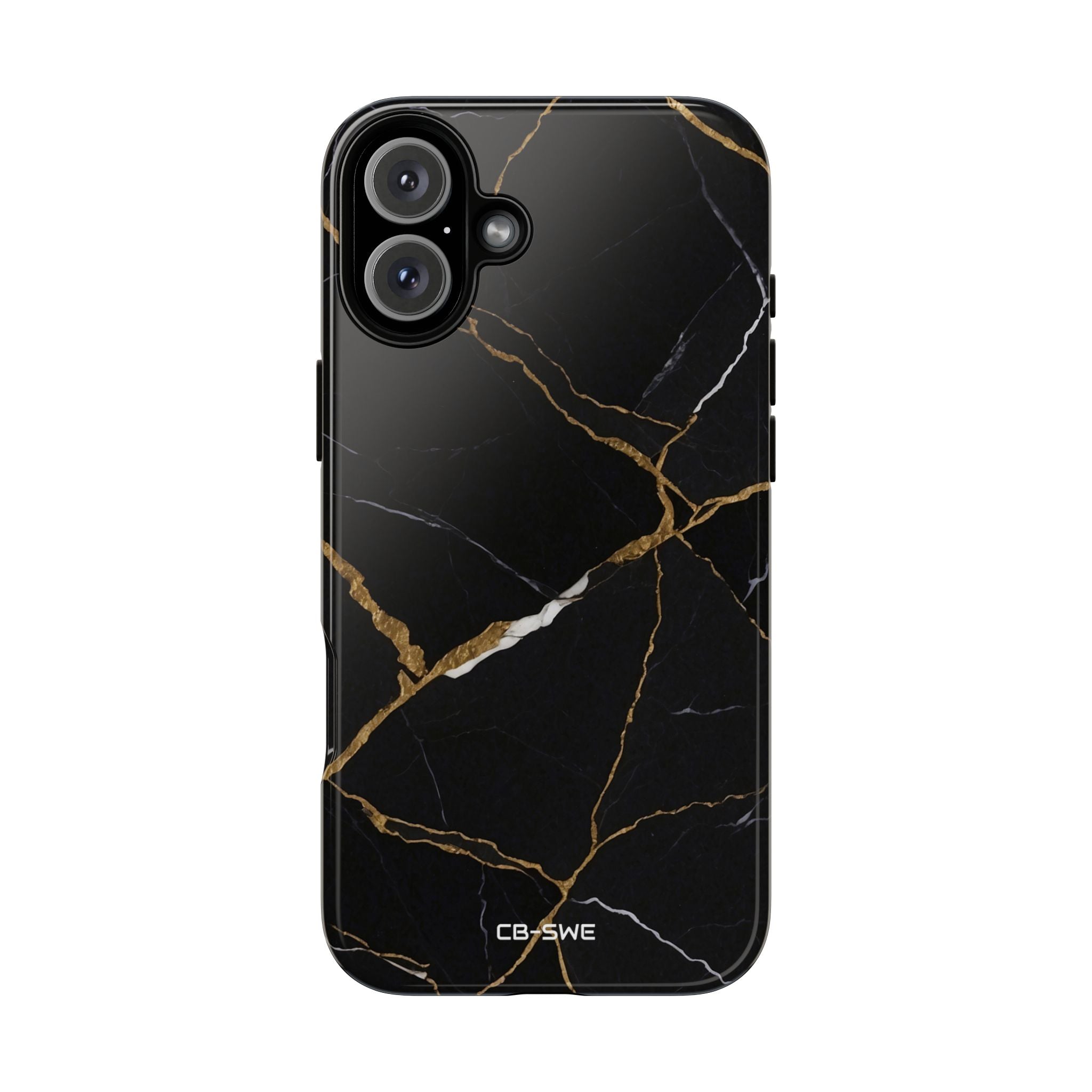 Golden Veins Emerge - iPhone Case
