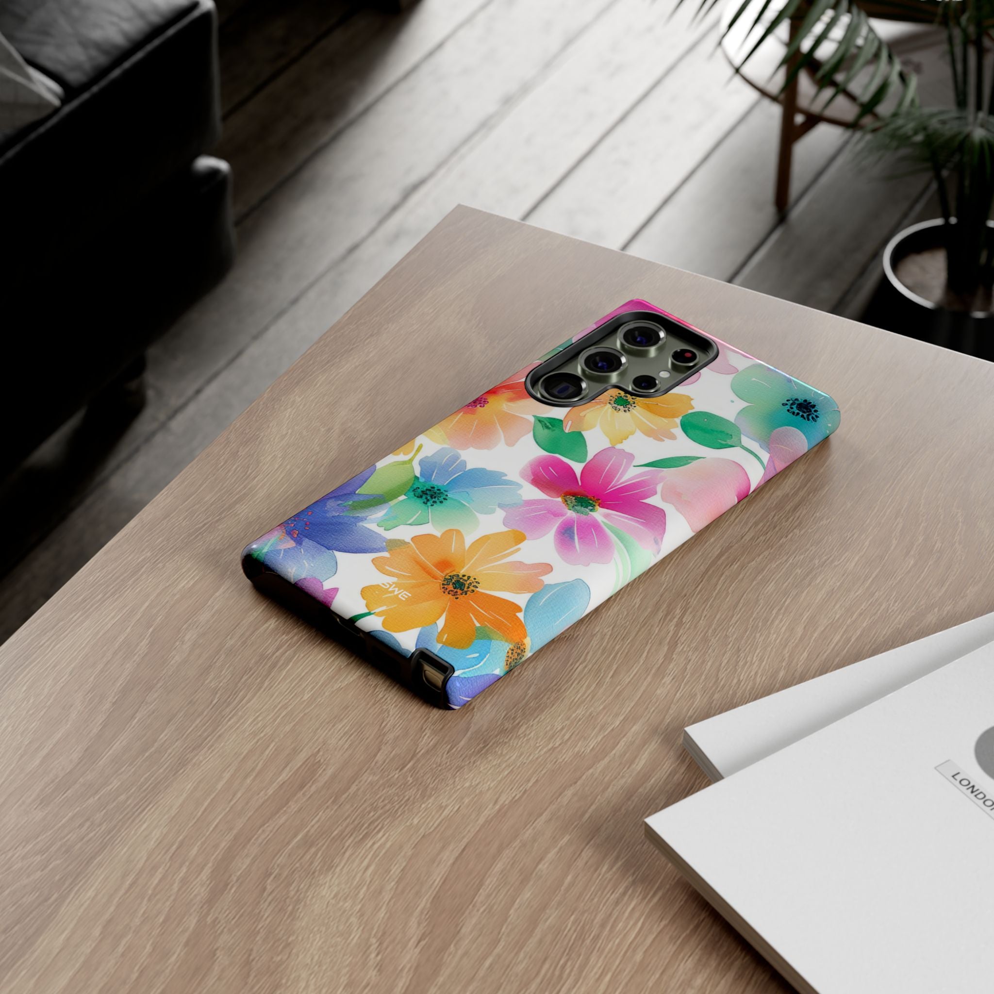 Vibrant Floral Impression - Samsung Case