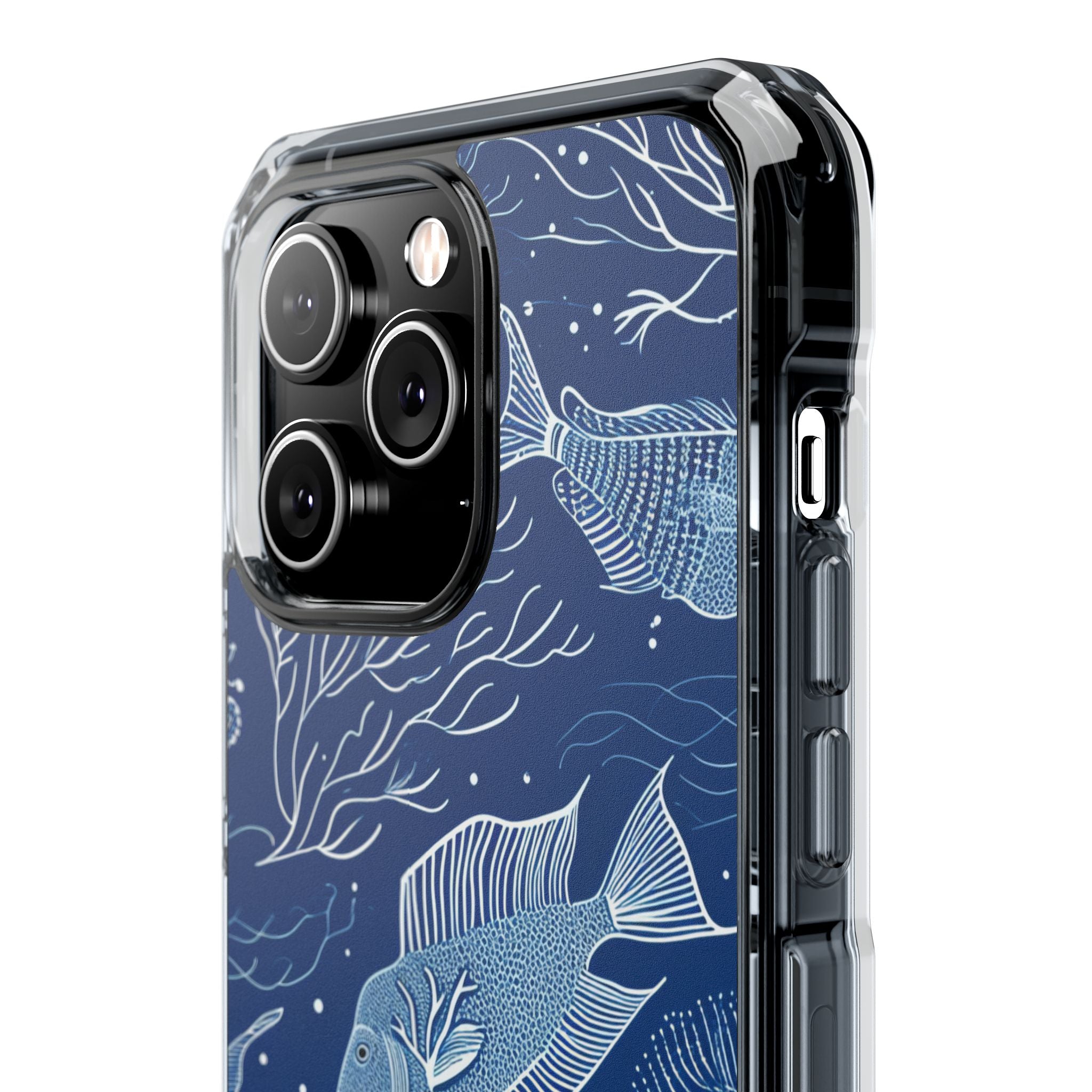 Blue Coral Garden iPhone 14 - Impact Clear+