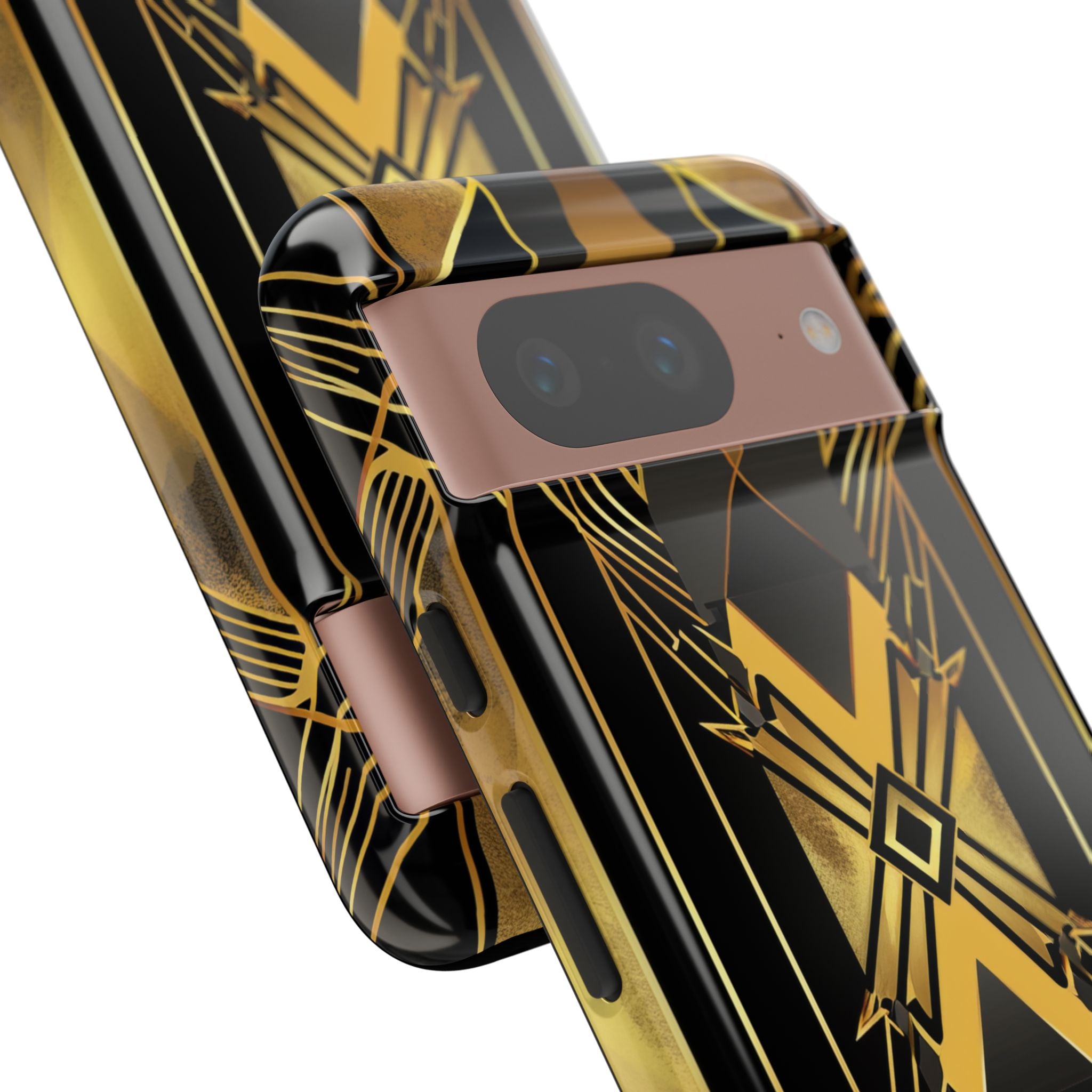 Golden Deco Symphony Google Pixel 8 - Tough