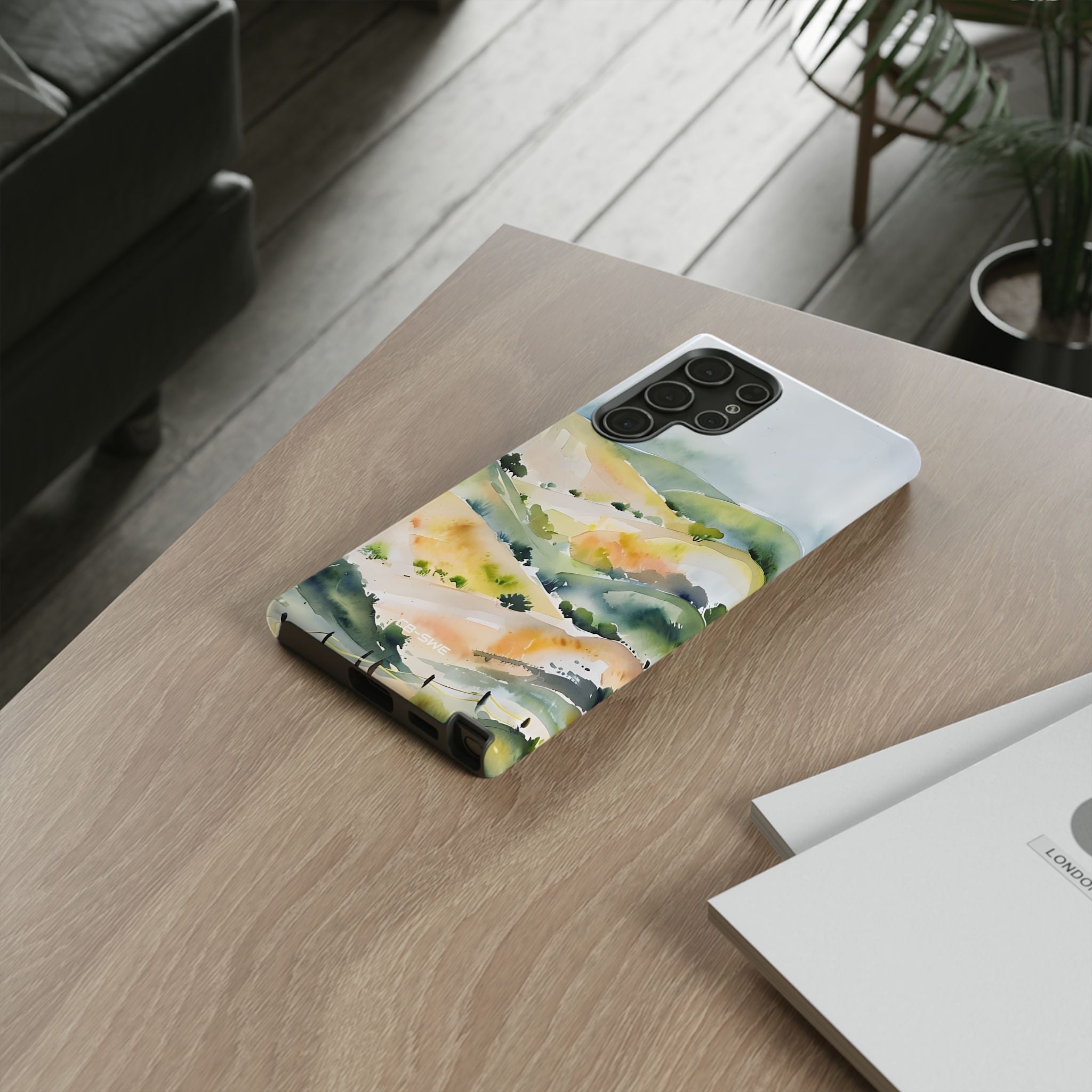 Misty Hills Watercolor - Samsung Case