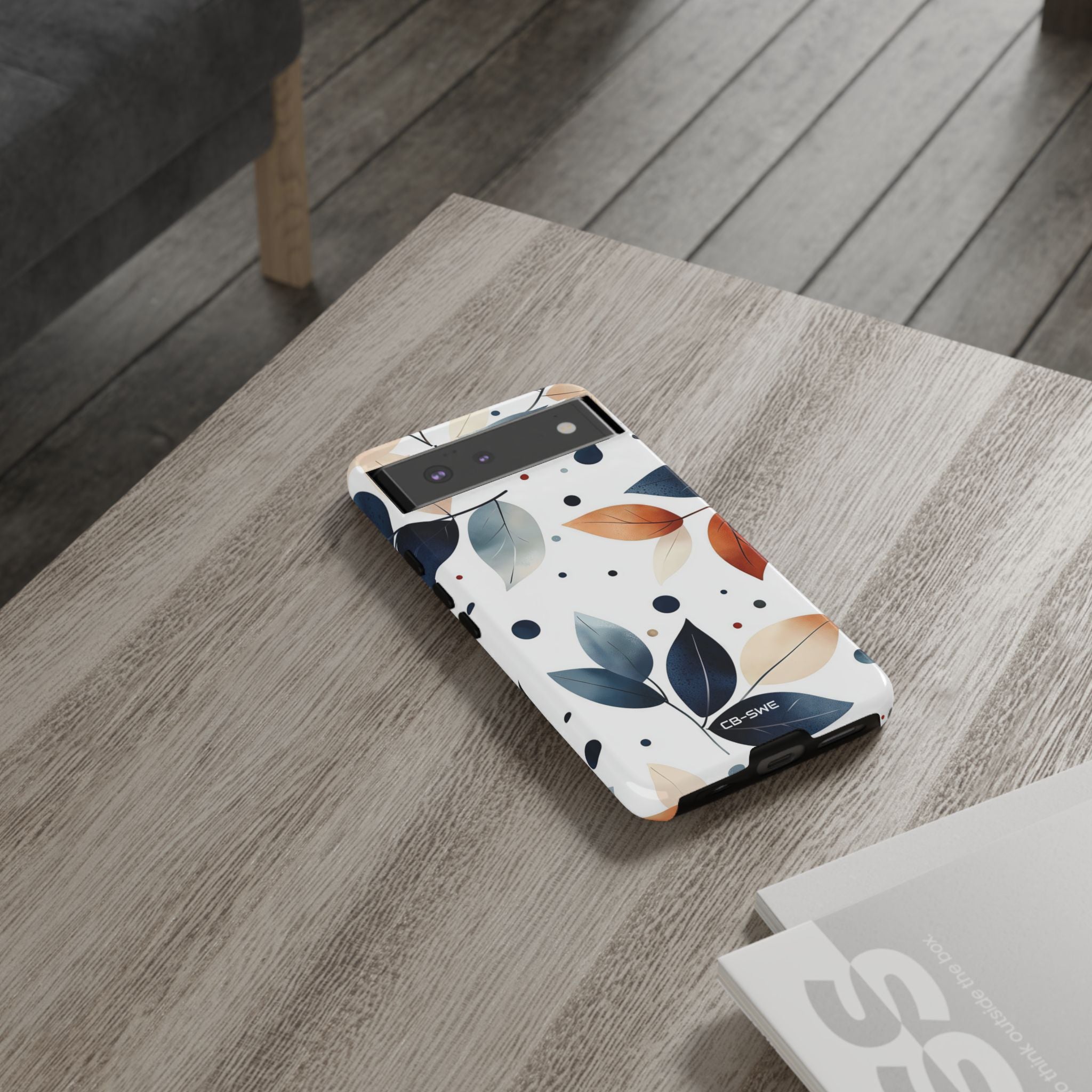 Leaves And Circles - Google Pixel Case
