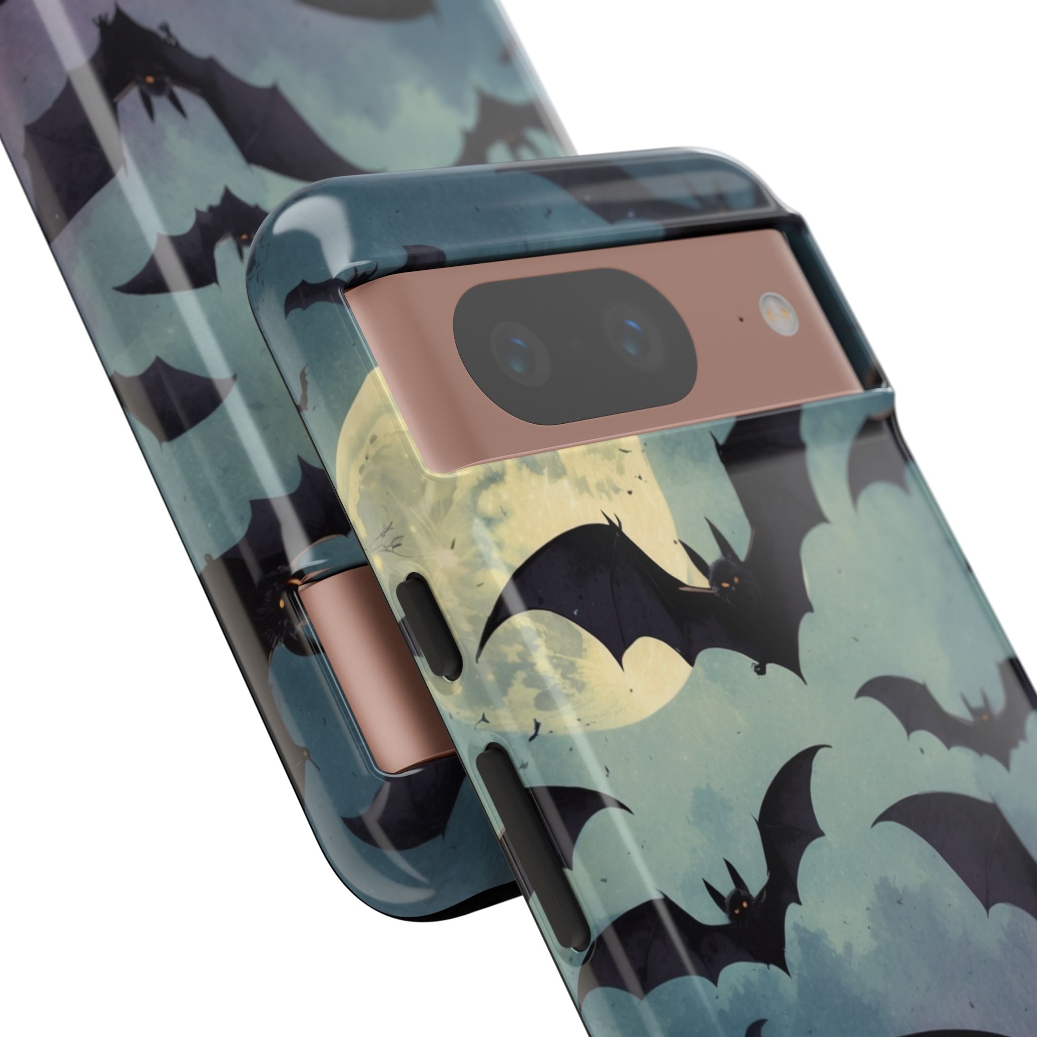 Glowing Bat Swarm Google Pixel 8 Case - Tough