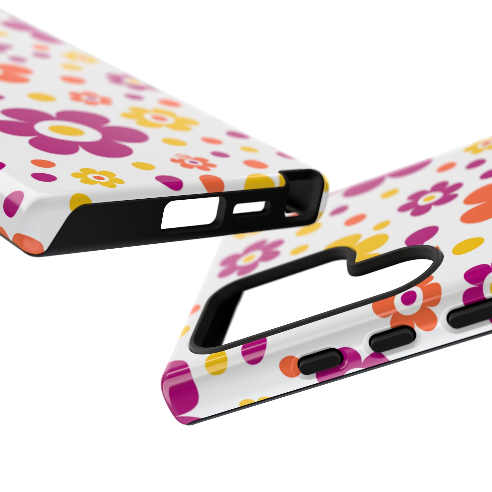 Retro Floral Playfulness - Samsung Case