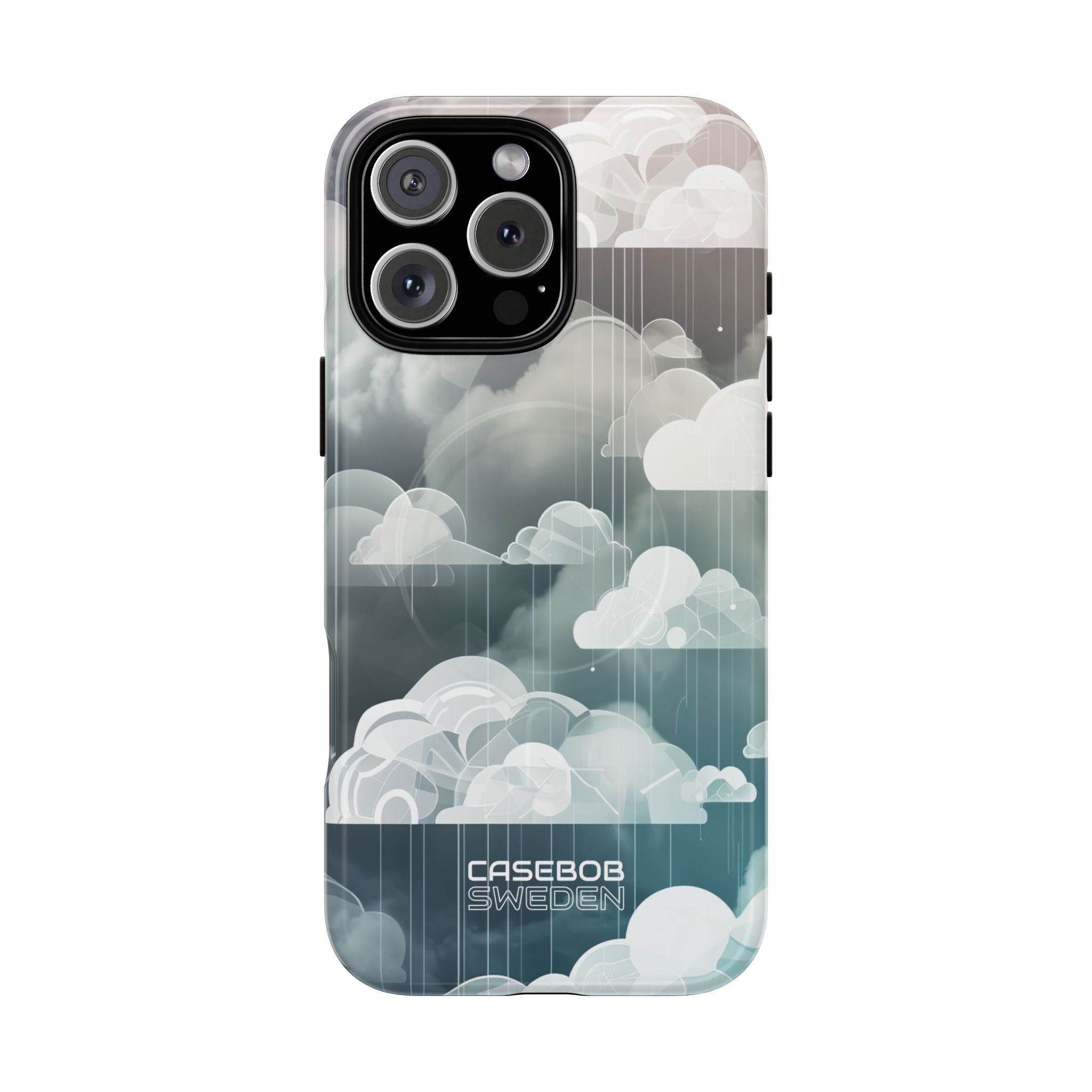 Silver Dream Clouds iPhone 16 - Tough+
