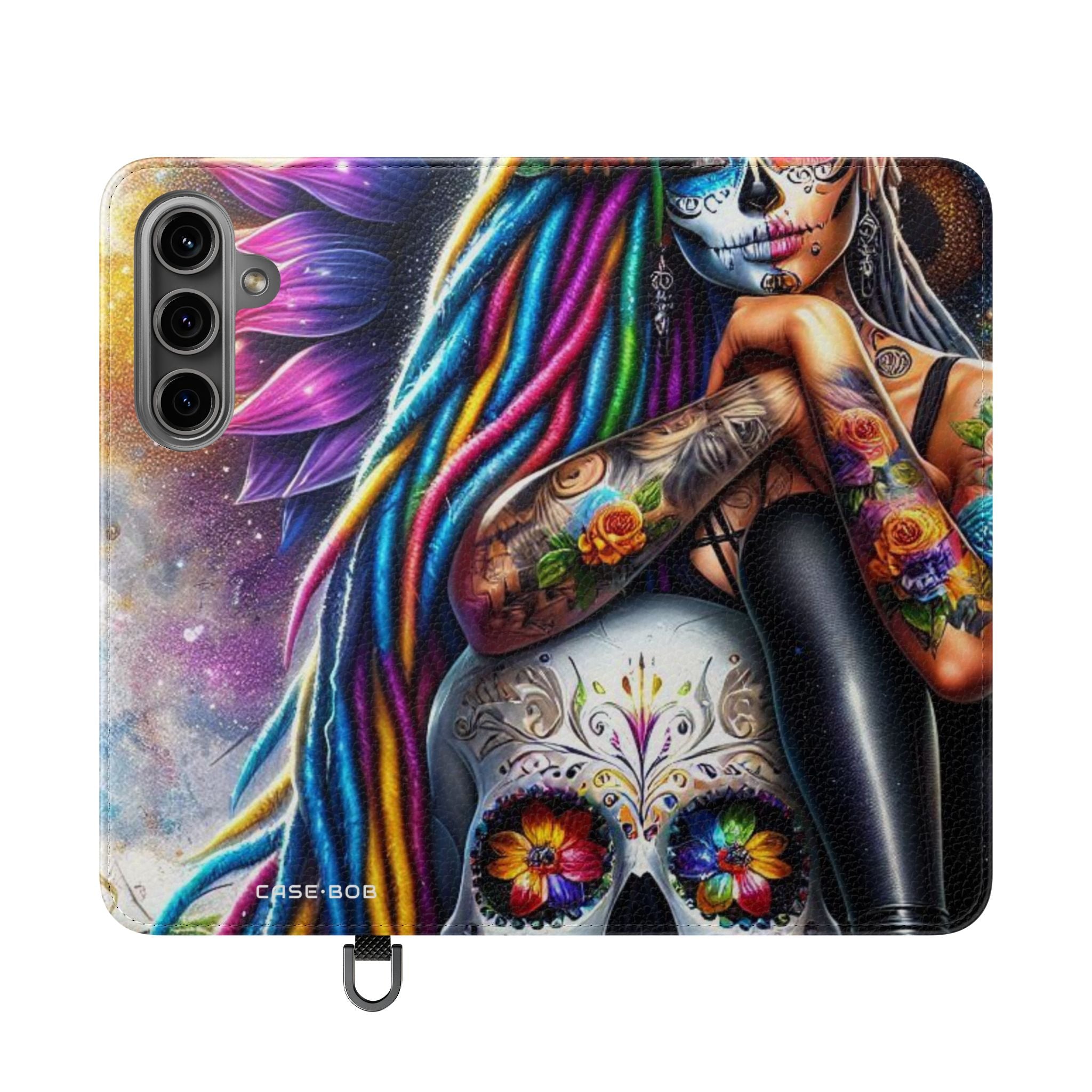 Skull Bloom - Samsung S24 Case - Wallet