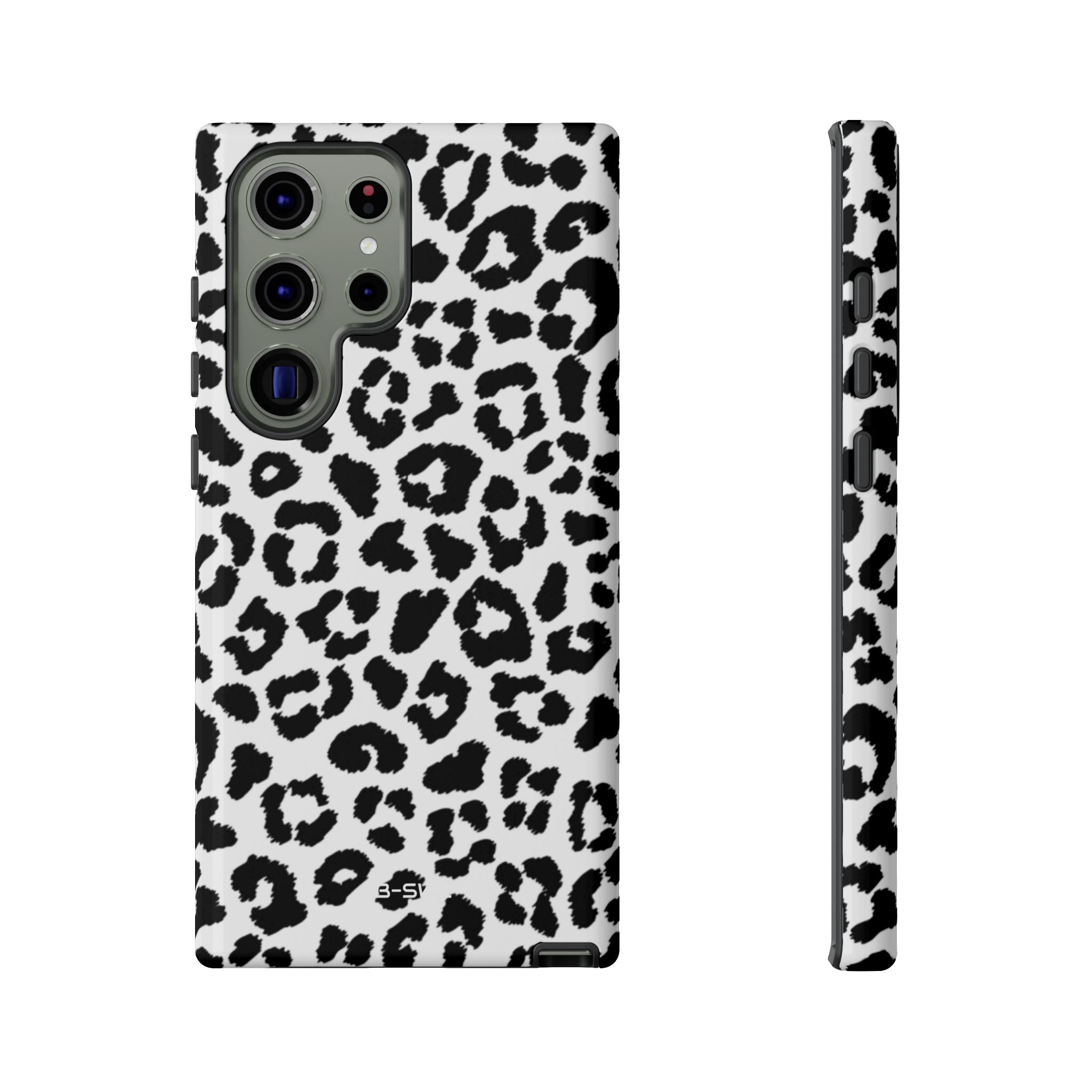 Monochrome Leopard Essence - Samsung Case