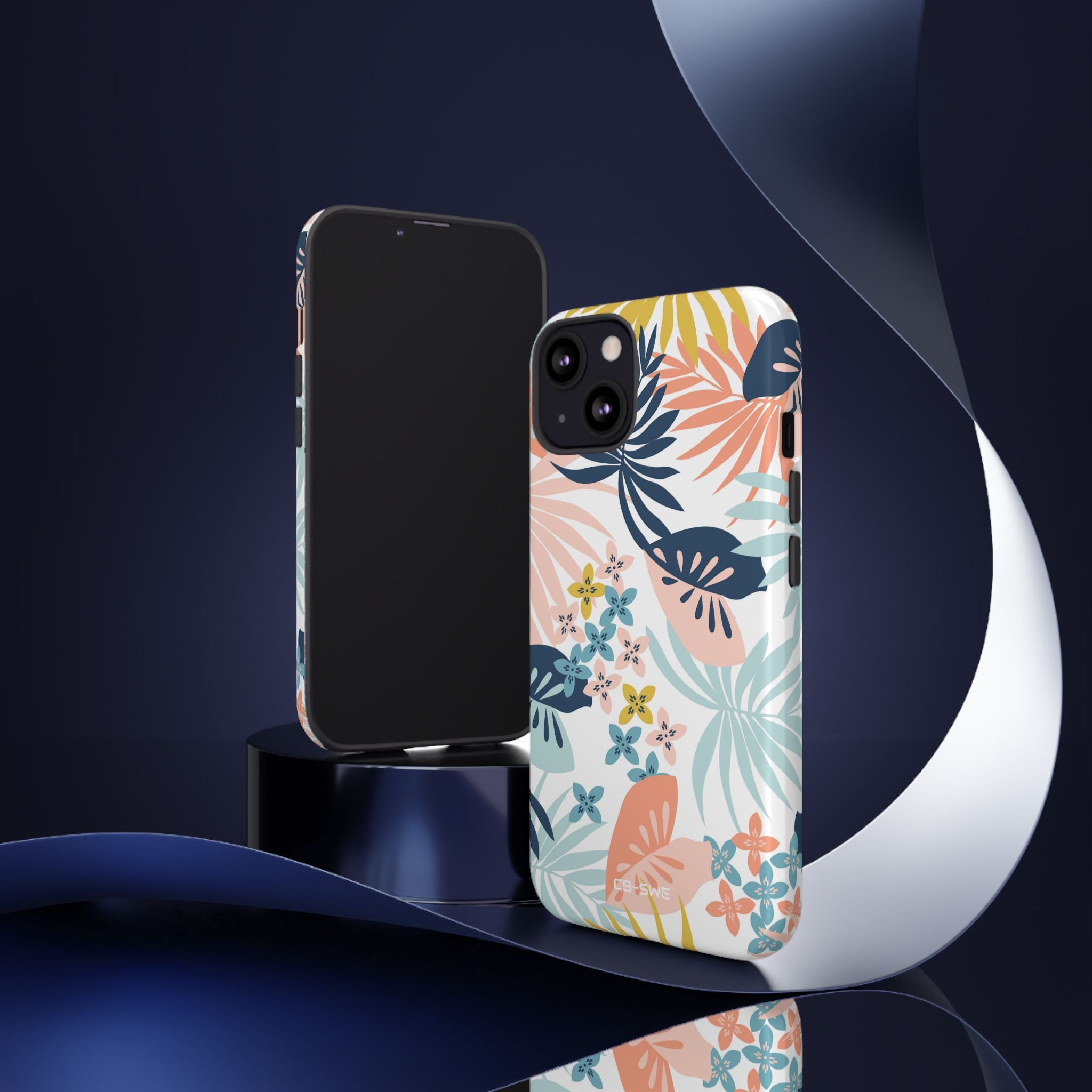 Tropical Foliage Blooms - iPhone Case