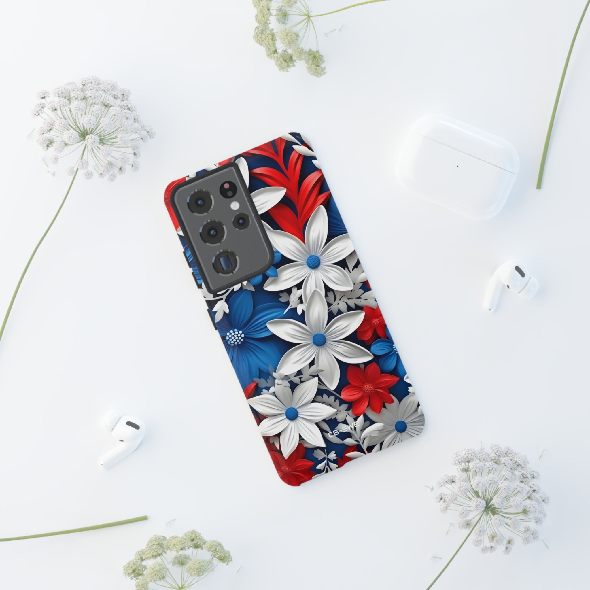 Floral Sculpture Blooms - Samsung Case