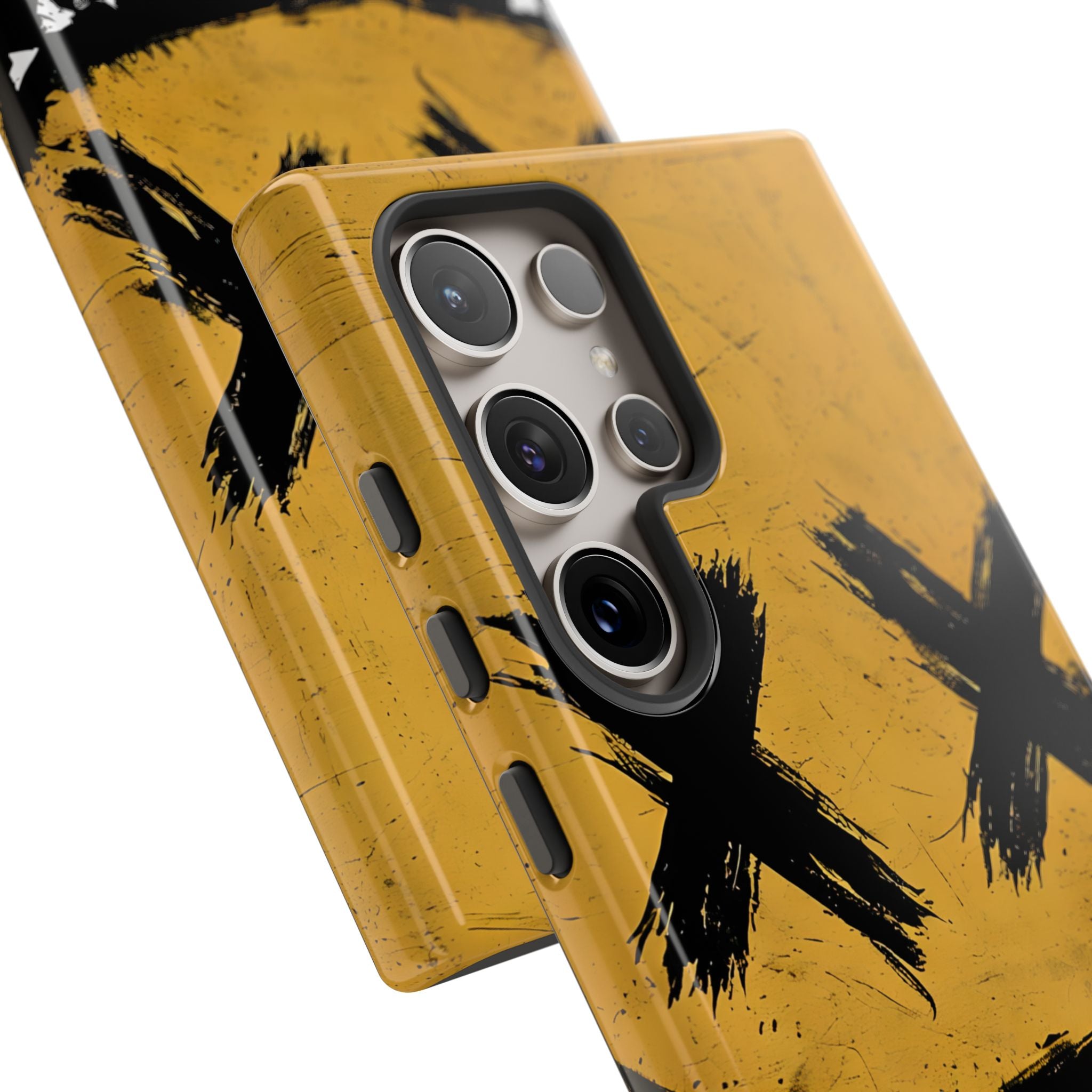 Jagged Smile Yellow Samsung S24 Ultra Case - Tough