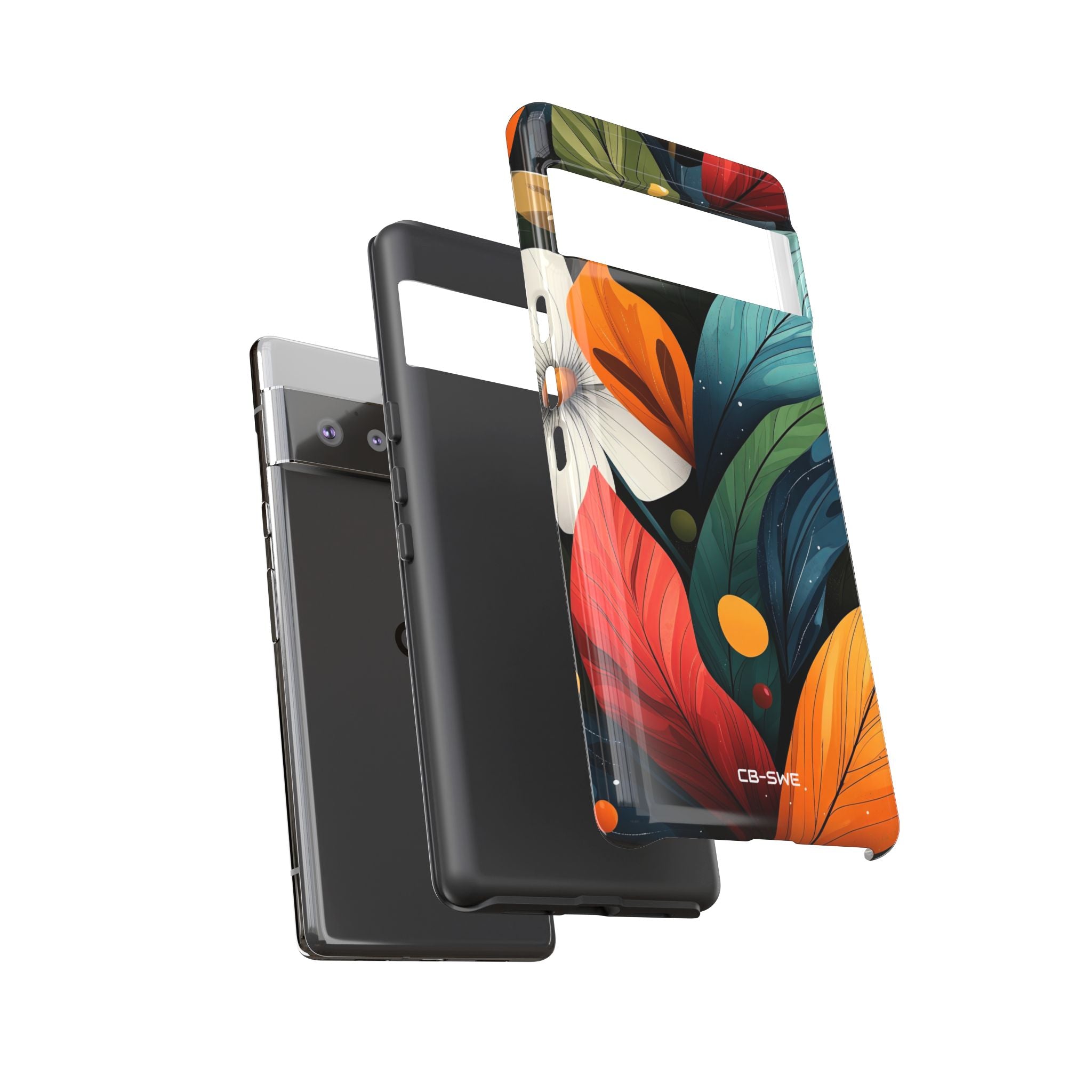 Vibrant Floral Symphony - Google Pixel Case