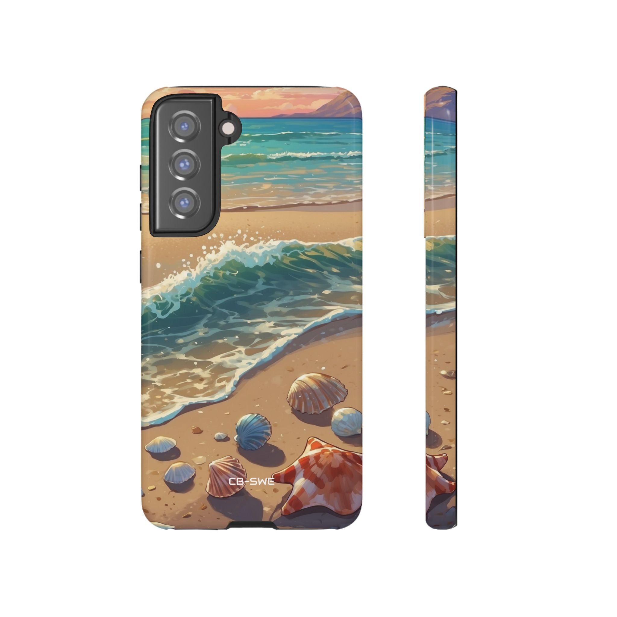 Seashells Kiss Shore - Samsung Case